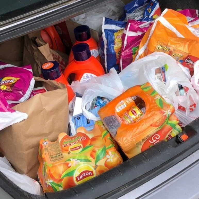 Thank you to @sayhernametx and the upwards of 15 donors who stopped by @tonysplacehouston today to drop off some much-need supplies for our members!! Community organizing and its best. We are eternally grateful!