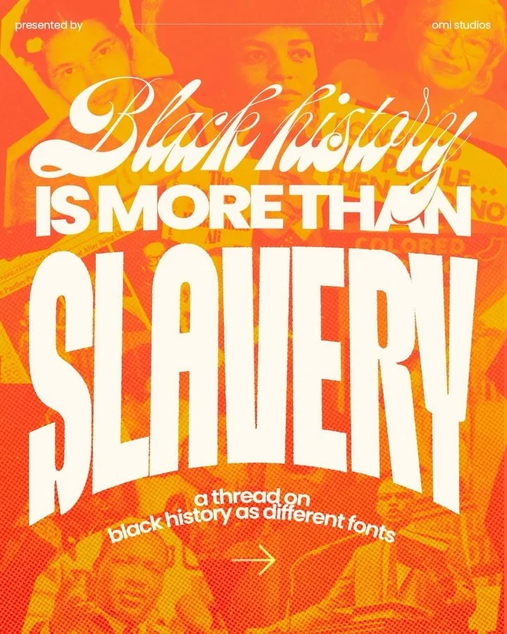 Black history is more than slavery, struggle, and oppression. The negatives should never be the highlight of why we celebrate. Not when there&rsquo;s so much more to us than that.

After seeing a post by @wetheurban that embodies this message, I knew