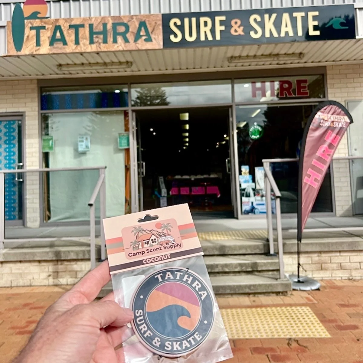 @tathrasurfandskate custom fresheners just touched down 🇦🇺🌊
Grab yours in-store now 🤙🏻

#surfshop #newsouthwalesaustralia #surfaustralia #retailmerchandising #localsurfshop