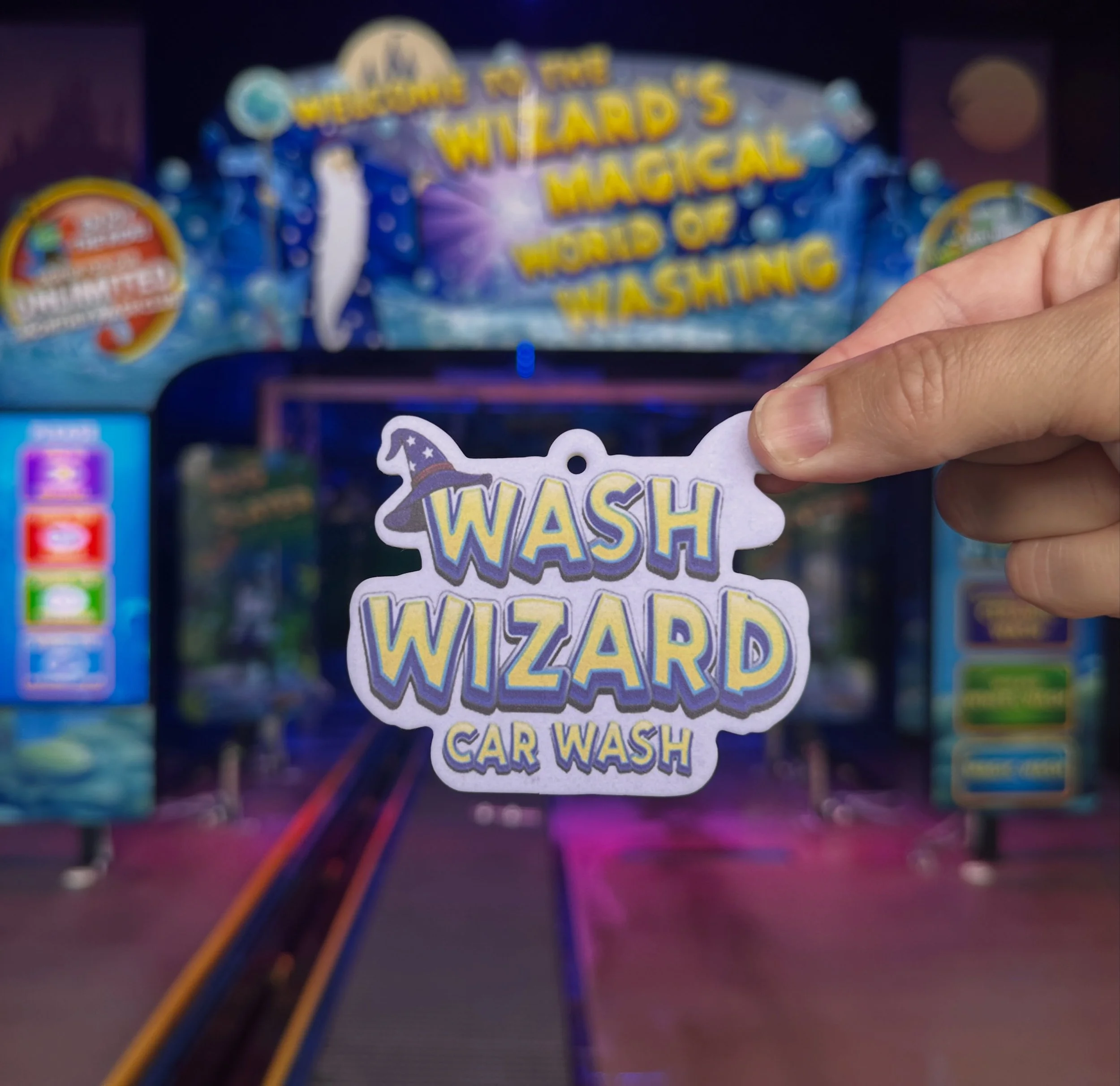 Supplying @washwizardcarwash with their custom branded air fresheners 🧙&zwj;♂️🚗

Custom designs, scents, and header cards made specifically for their wash 🧼

#customairfresheners #carwash #carwashmarketing #carwashbusiness #carwashtime