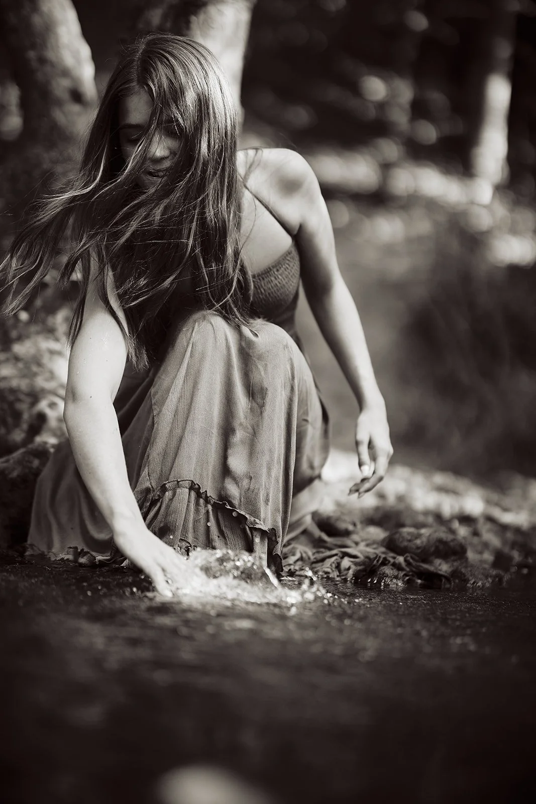 Black and white senior photo creative.jpg