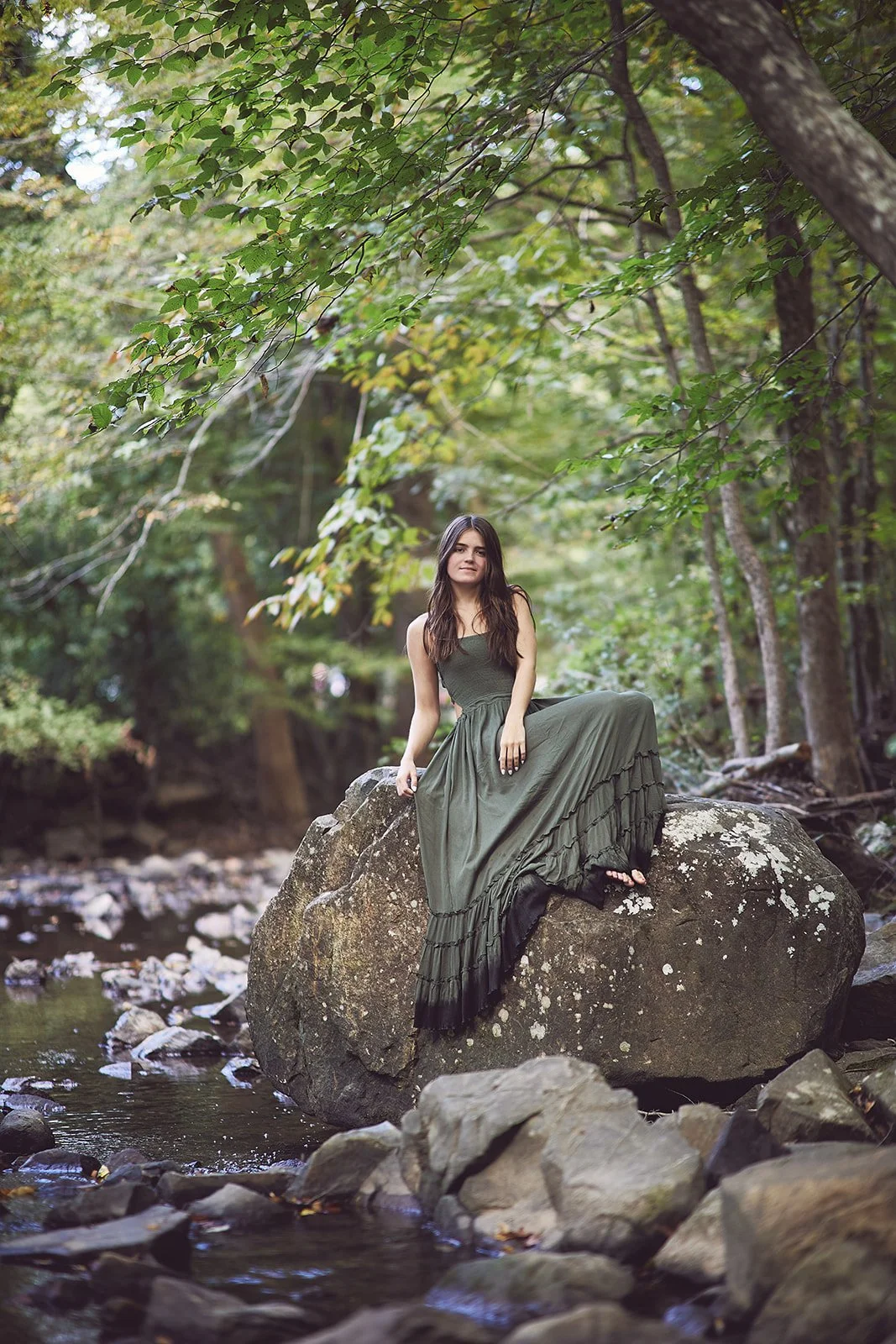 Senior photo in the woods.jpg