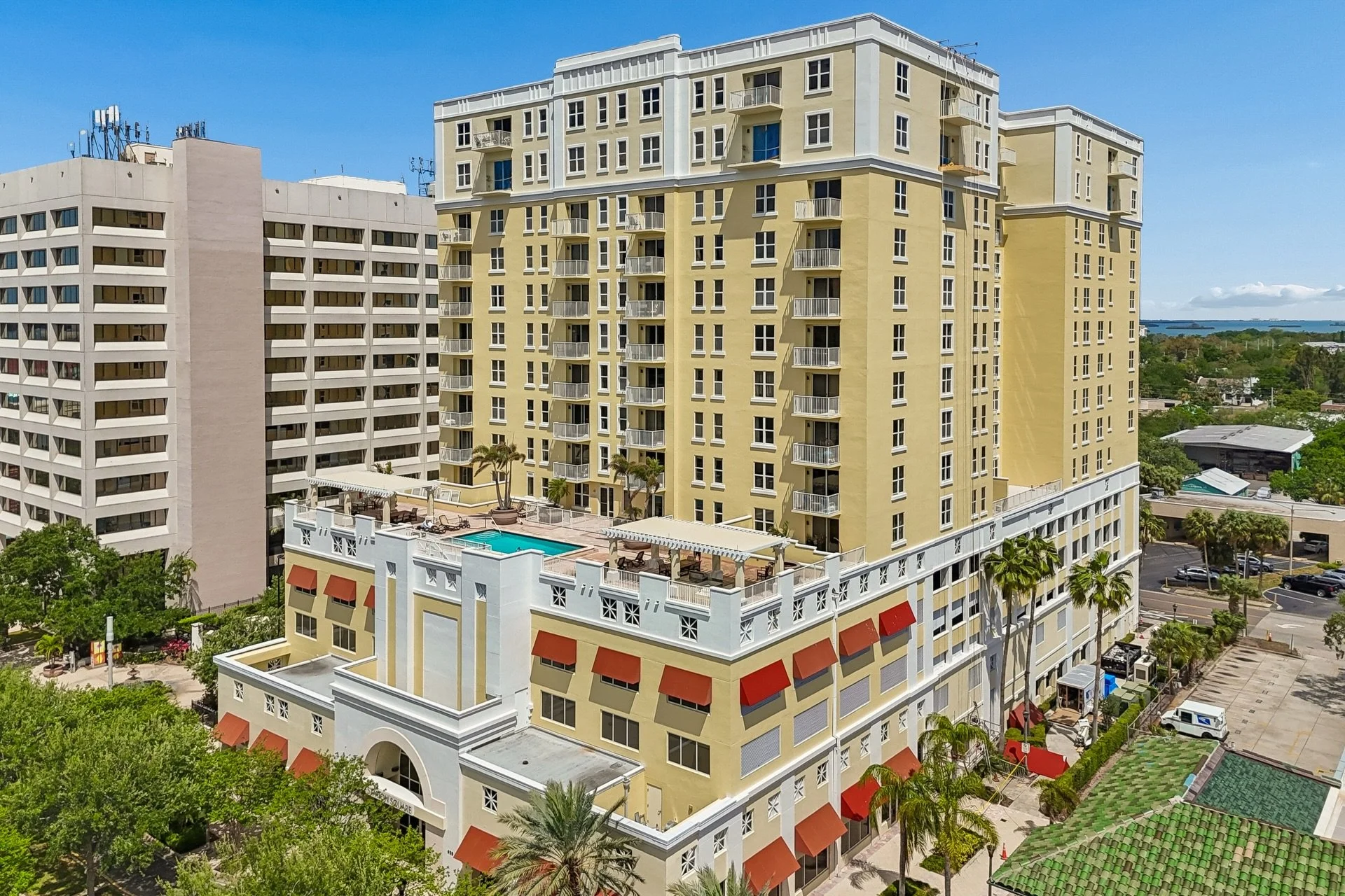 Newly priced and ready to impress! Discover this beautifully maintained two-bedroom, two-bath condominium, ideally located just minutes from the world-famous shores of Clearwater Beach. With a desirable combination of comfort, privacy, convenience, a