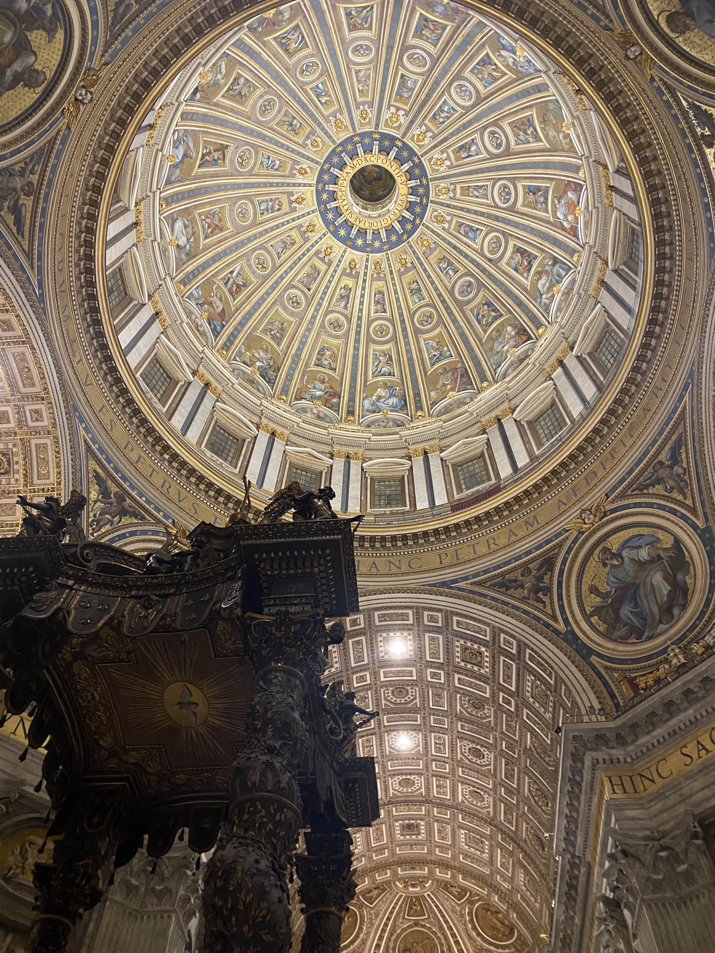Inside St. Peter's Basilica, Vatican City