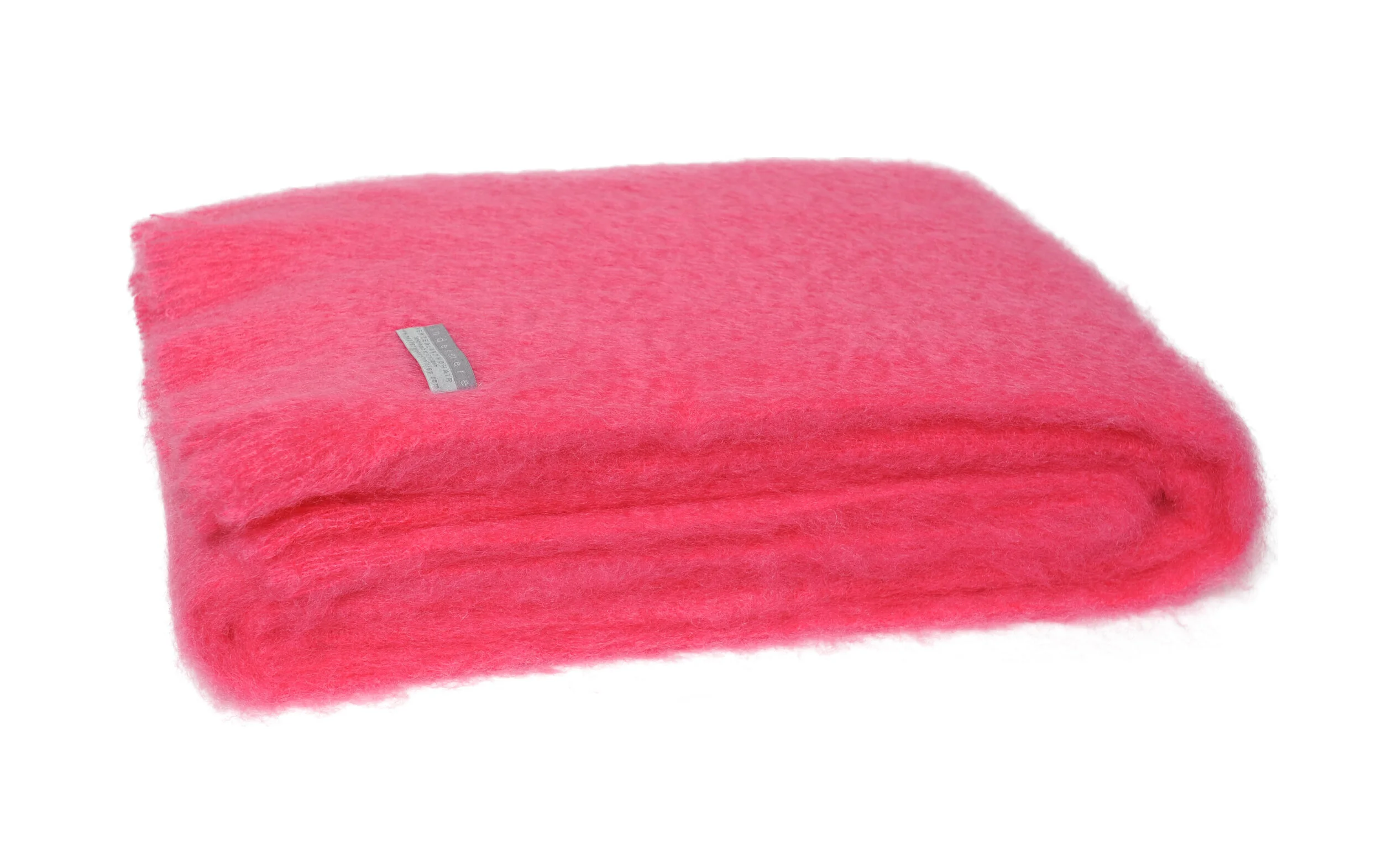 Windermere Mohair Blanket Throw Hot Pink Masterweave Windermere Mohair Blanket Throw Hot Pink Masterweave
