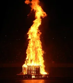 Big Game Bonfire