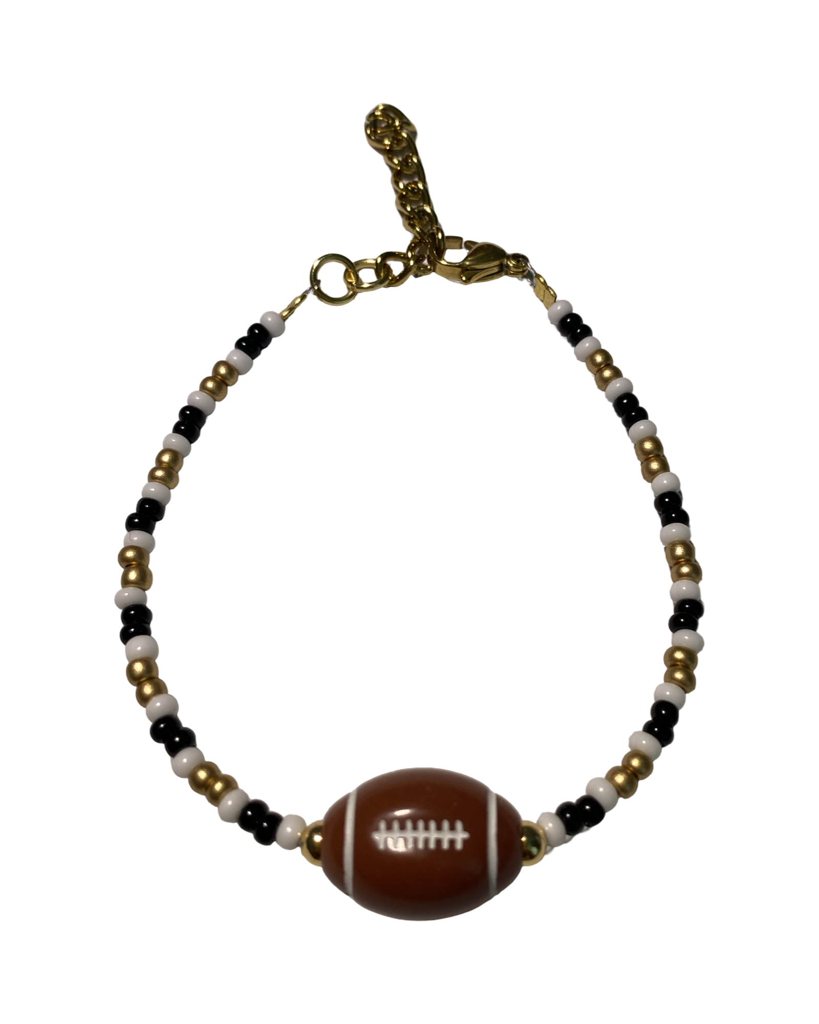 Saint's football bracelet