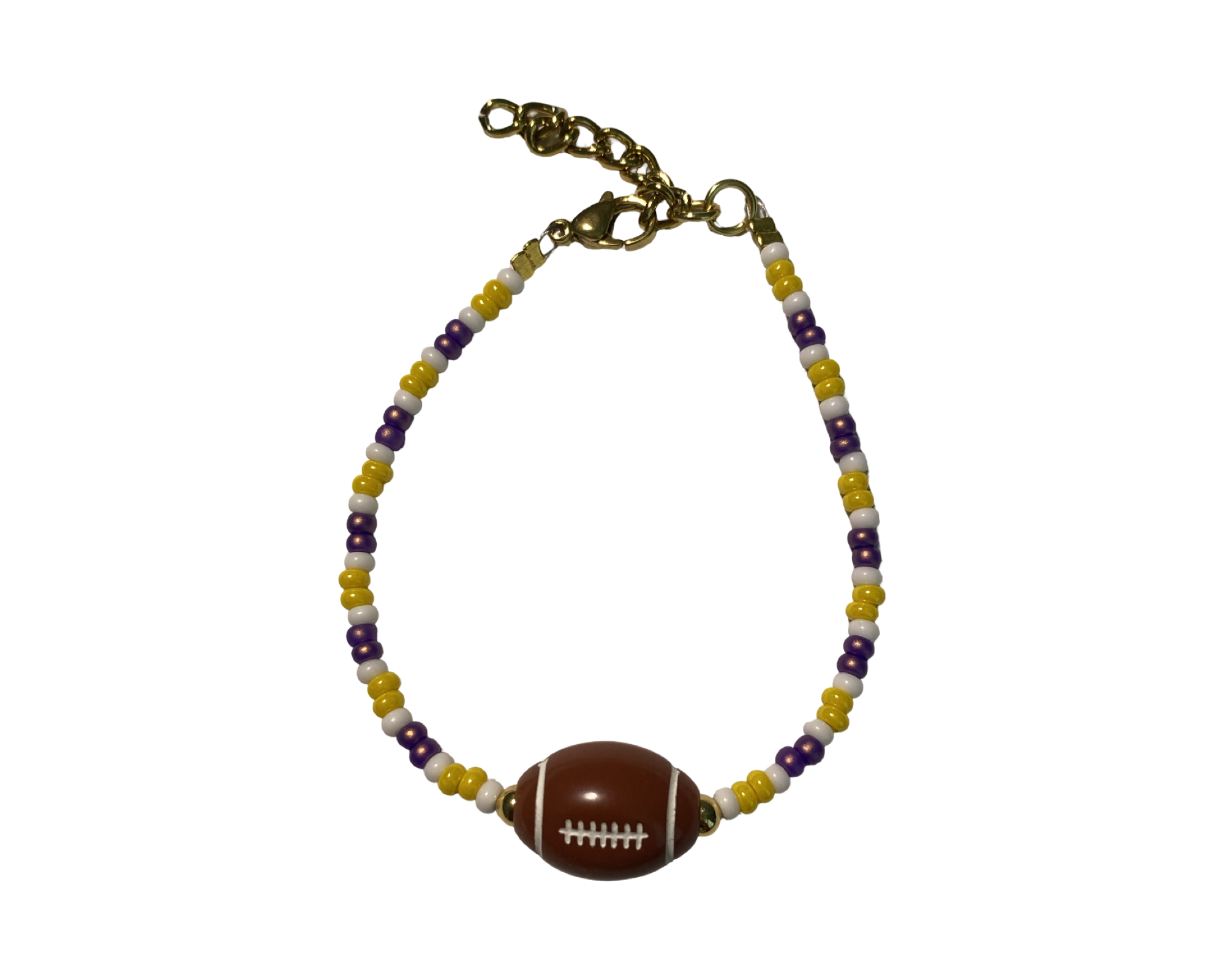 Go tigers football bracelet