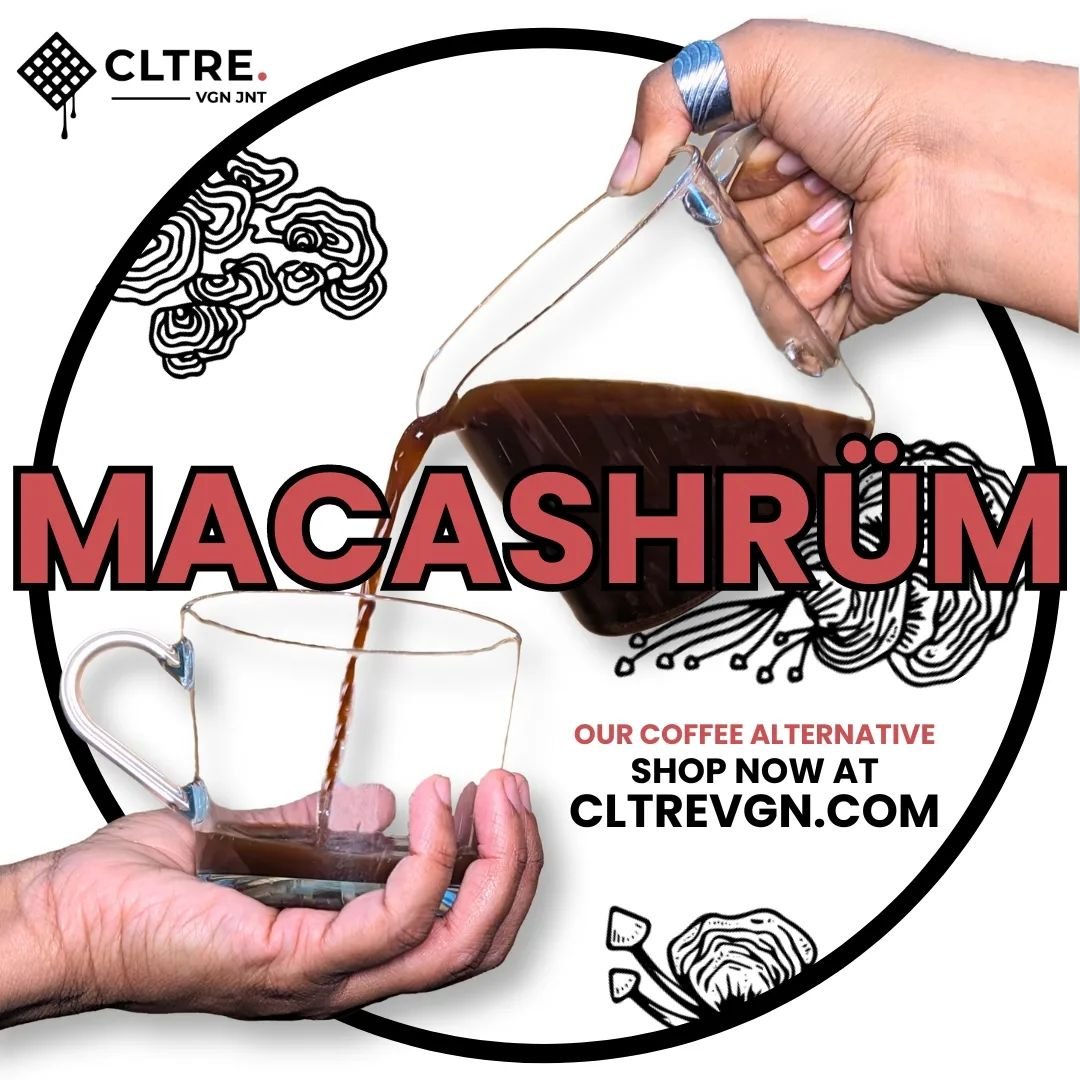 Say hey! to your new morning bestie! (or afternoon or whenever), Macashr&uuml;m, our coffee alternative. 

No jitters, just pure mushroomy magic. ☕️⚡️

If you aren't ready to break up with caffeine, Macashr&uuml;m can be added to your morning ritual 