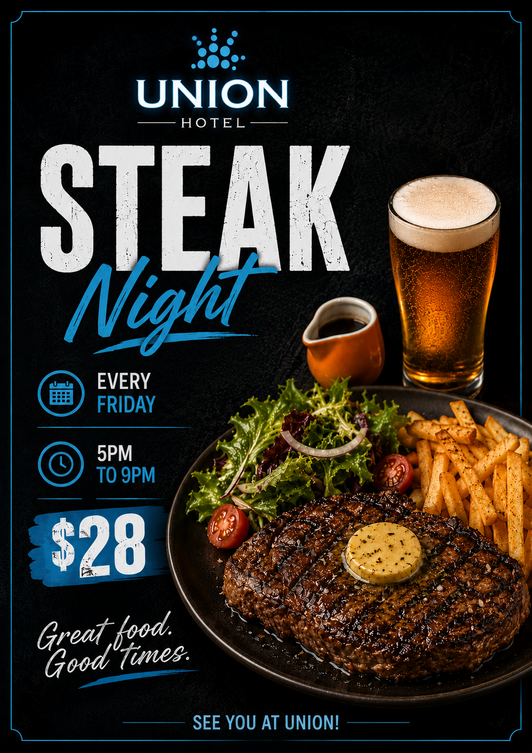 Friday Steak Night
