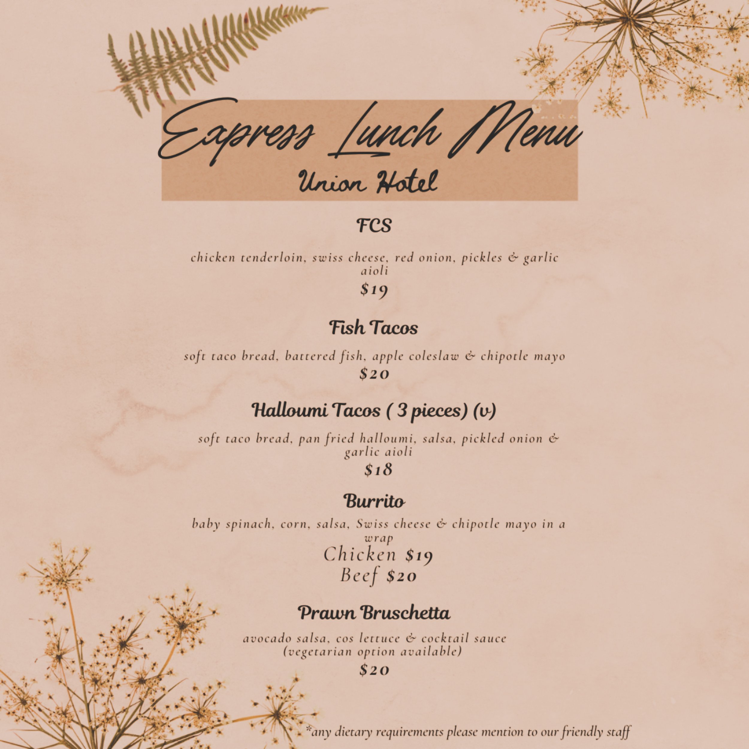 Drink — Union Hotel