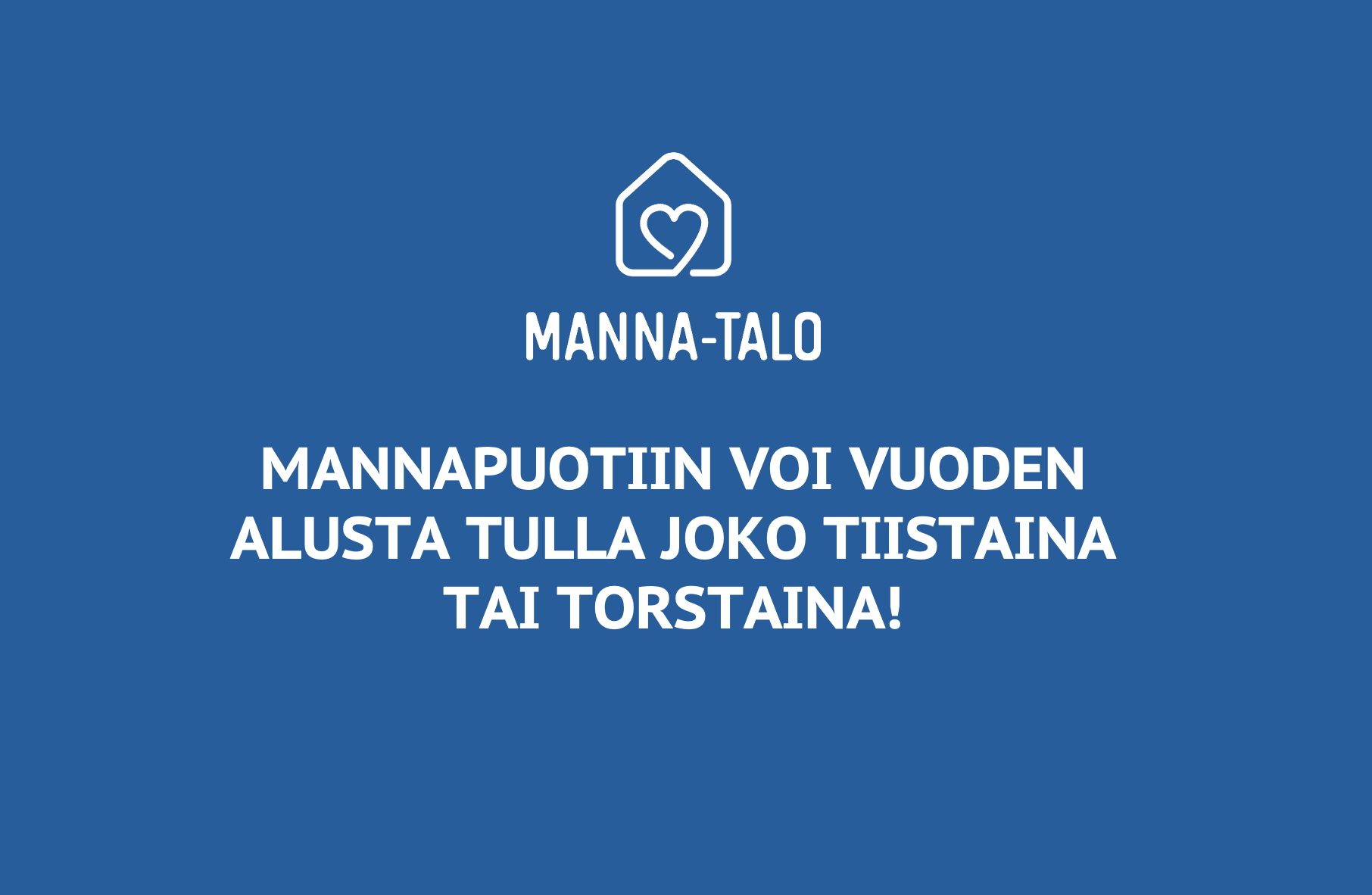 Mannapuoti Myös Tiistaisin