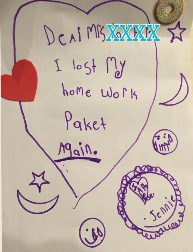 The Saga of Second Grade Homework