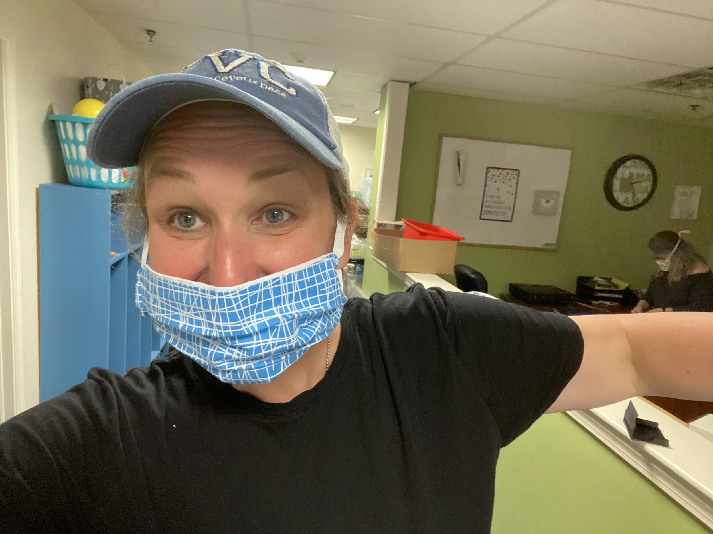 Masks, distance, and small groups? OK!