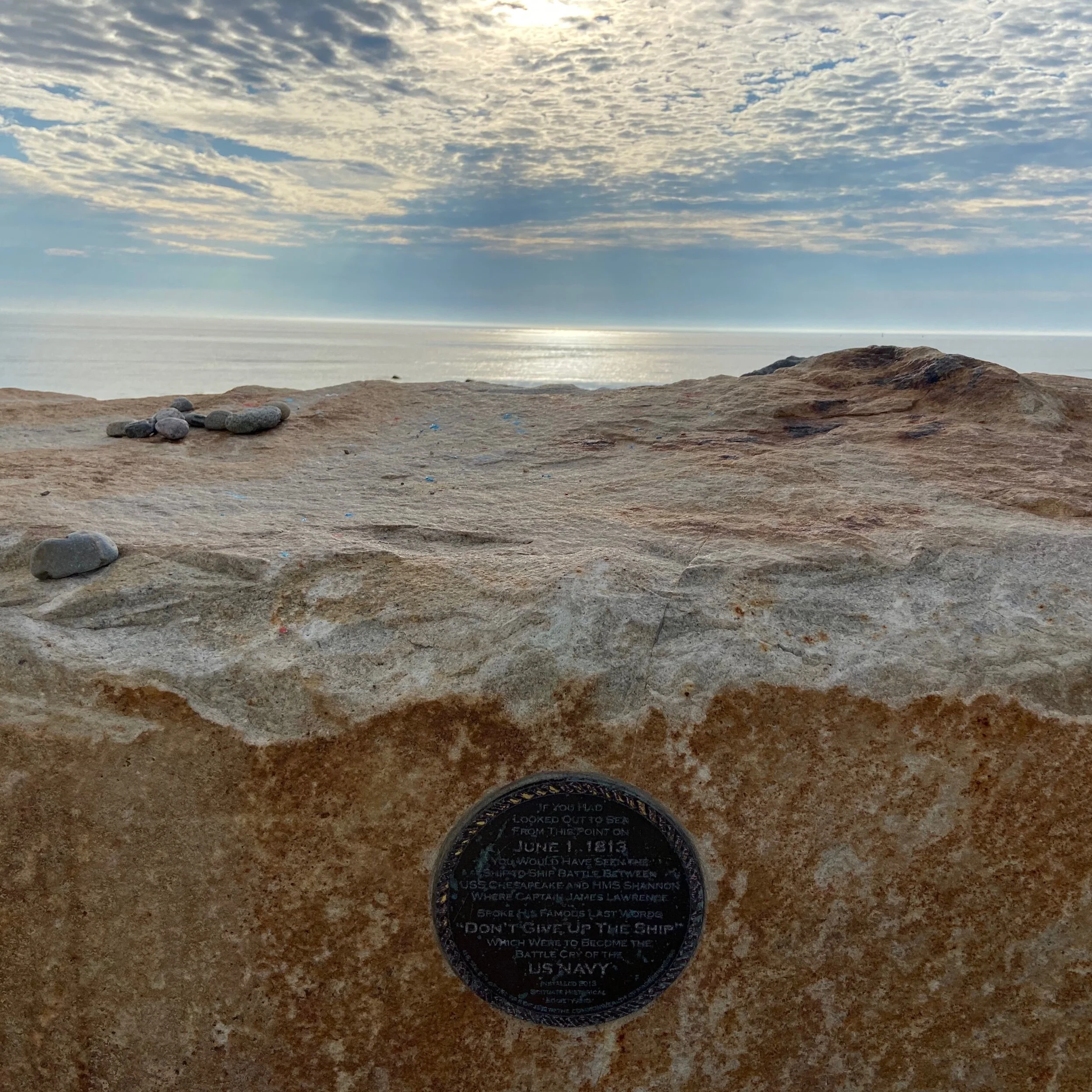 “Don’t give up the ship.”