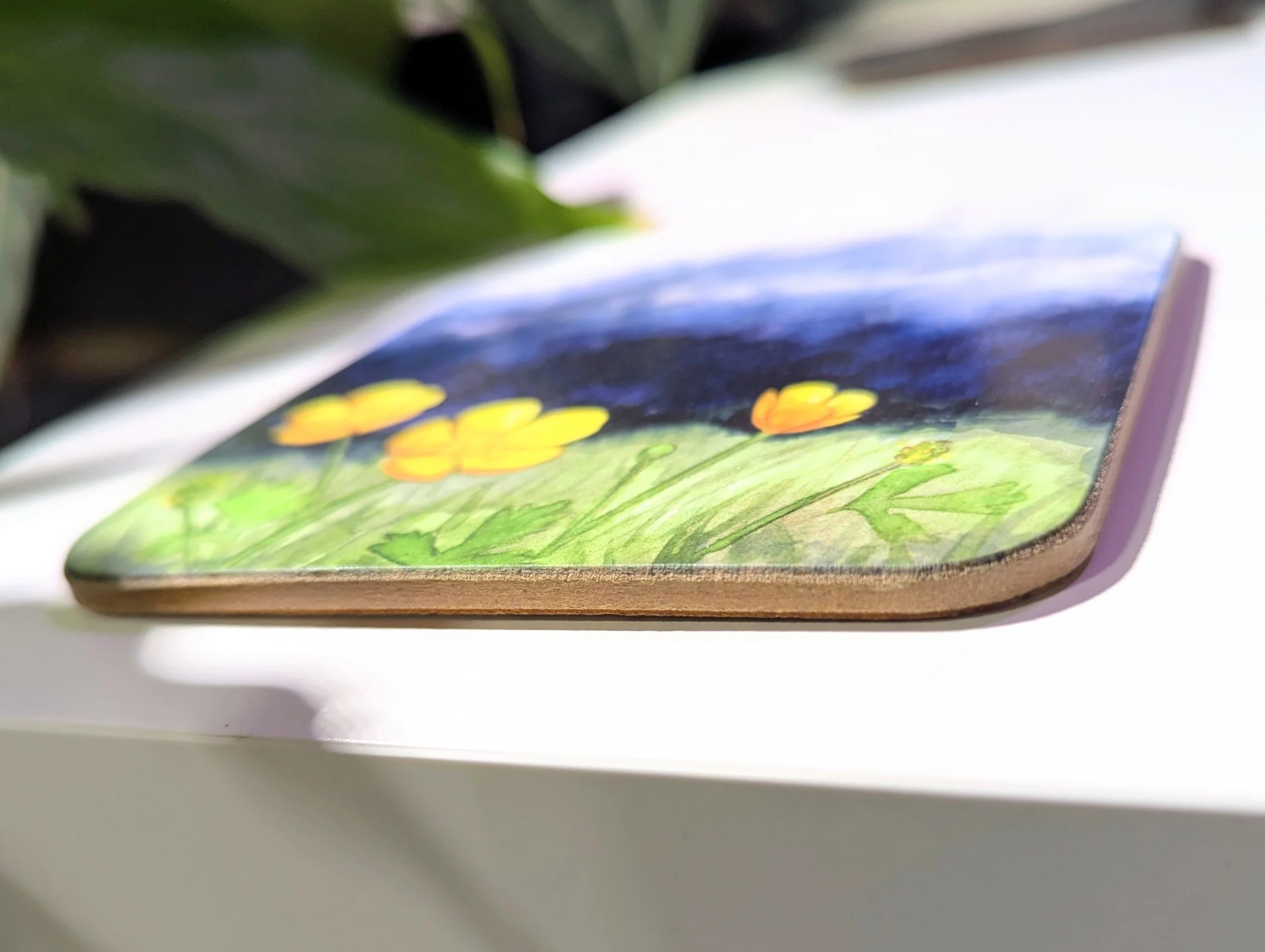 Be Your Own Sunshine Art Coaster