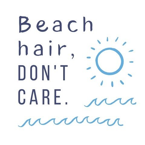 Anyone else ❤️ the summer for the sheer fact that the salt water does wonders for your hair?! I spend a lot of time at the beach (but still never enough! 🌞) and I am in constant pursuit of the perfect beach hair, and I milk every extra minute I can 
