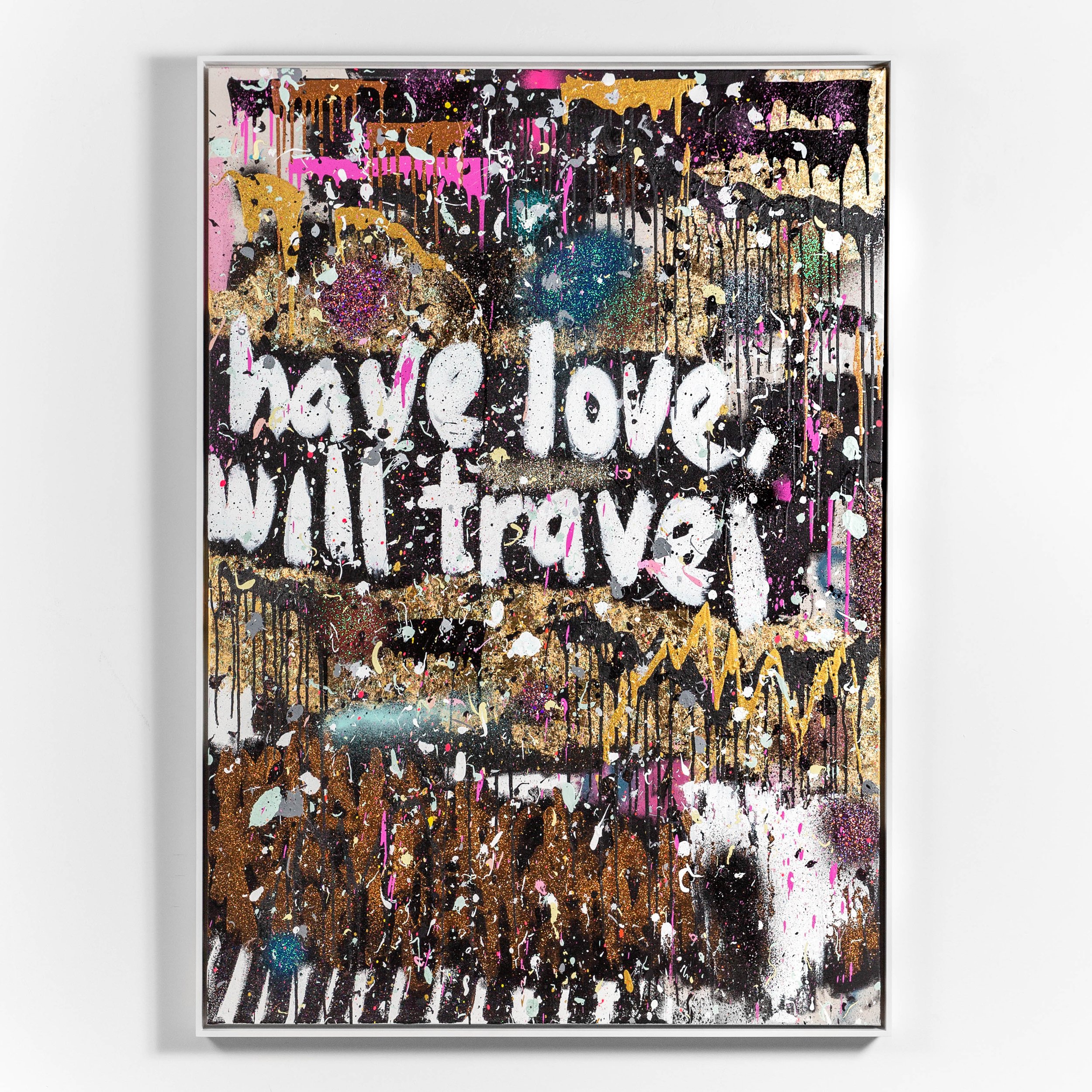 'will travel' - 46" x 64"