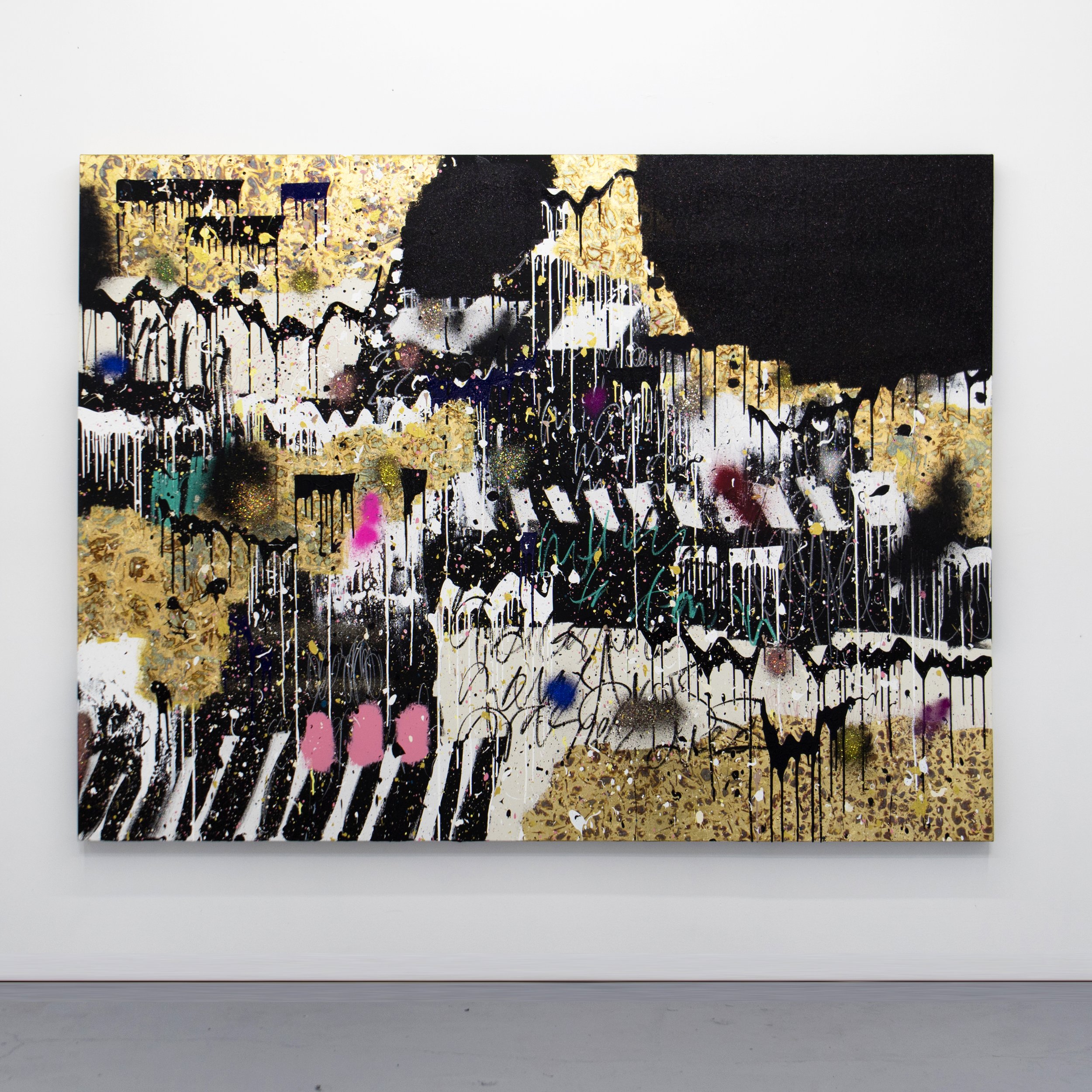 'something to give' - 96" x 72"