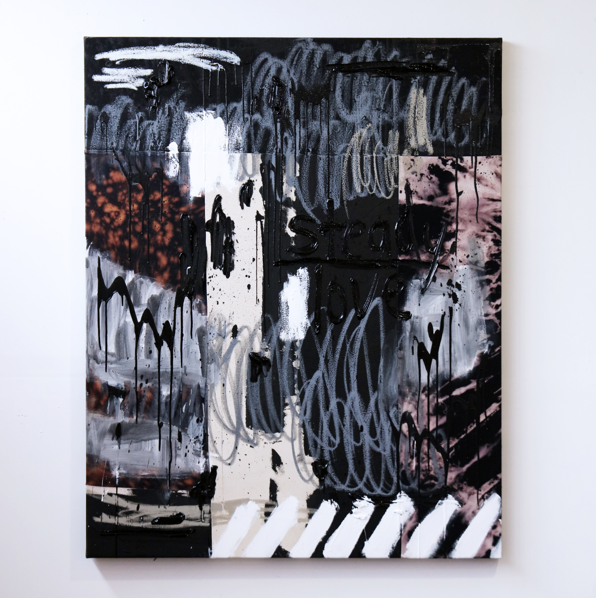 'steady love' - 60in x 48in