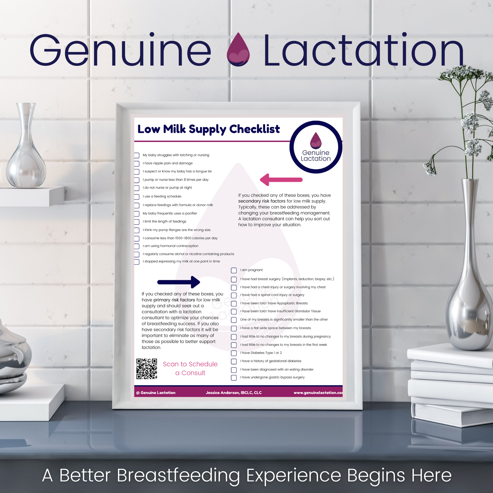 Low Milk Supply Checklist — Genuine Lactation
