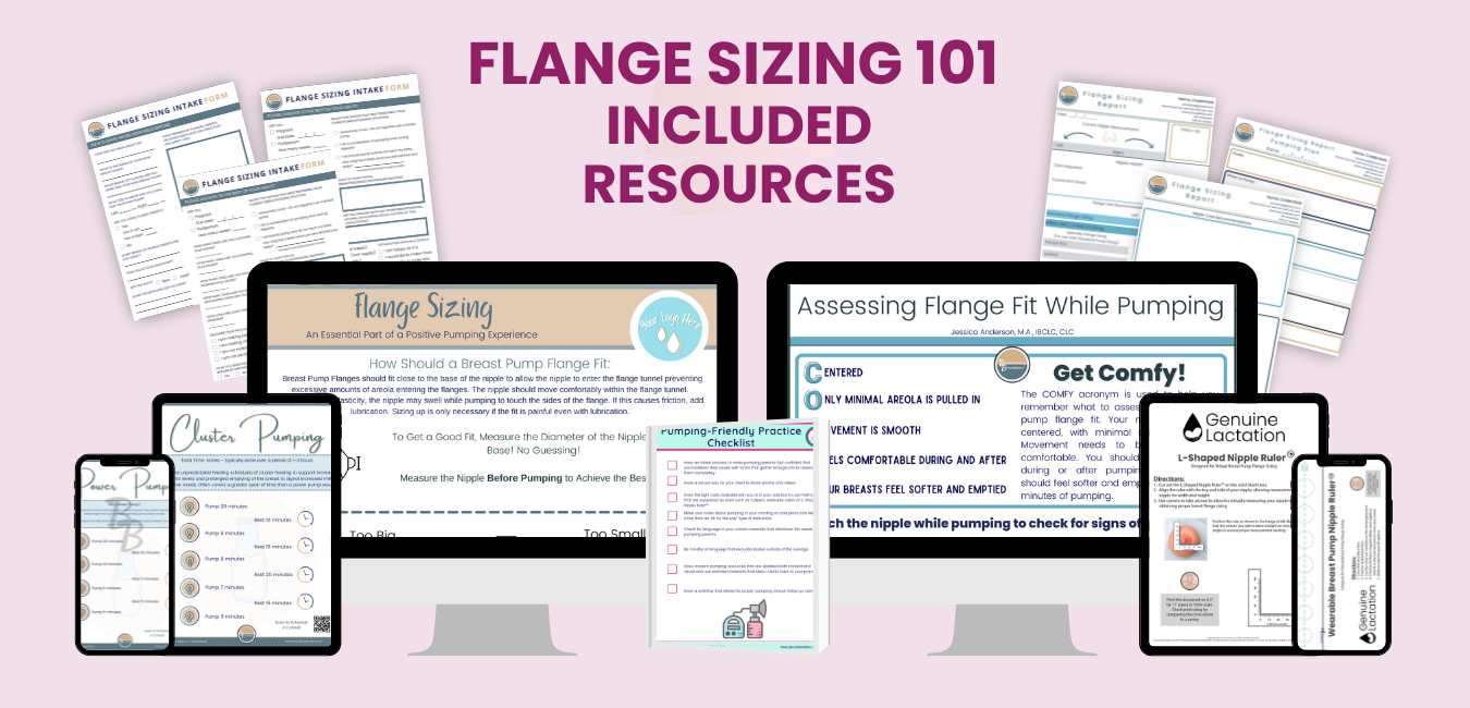 Flange sizing simplified — Every Drop Lactation Services