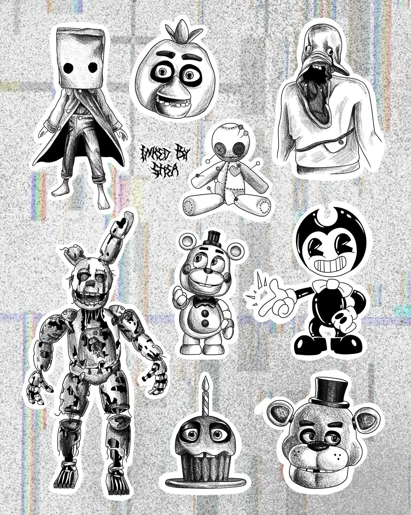 Second spooky flash drop 👻🎃 Some video games and creepypasta pieces!
Ranging $100-300 depending on size/design.
 
DM to book/enquire.
@inkwizardstattoo 

#adelaide #adl #femaletattooartist #tattooconnect #tattoodesign #flash #flashtattoo #tattoocon
