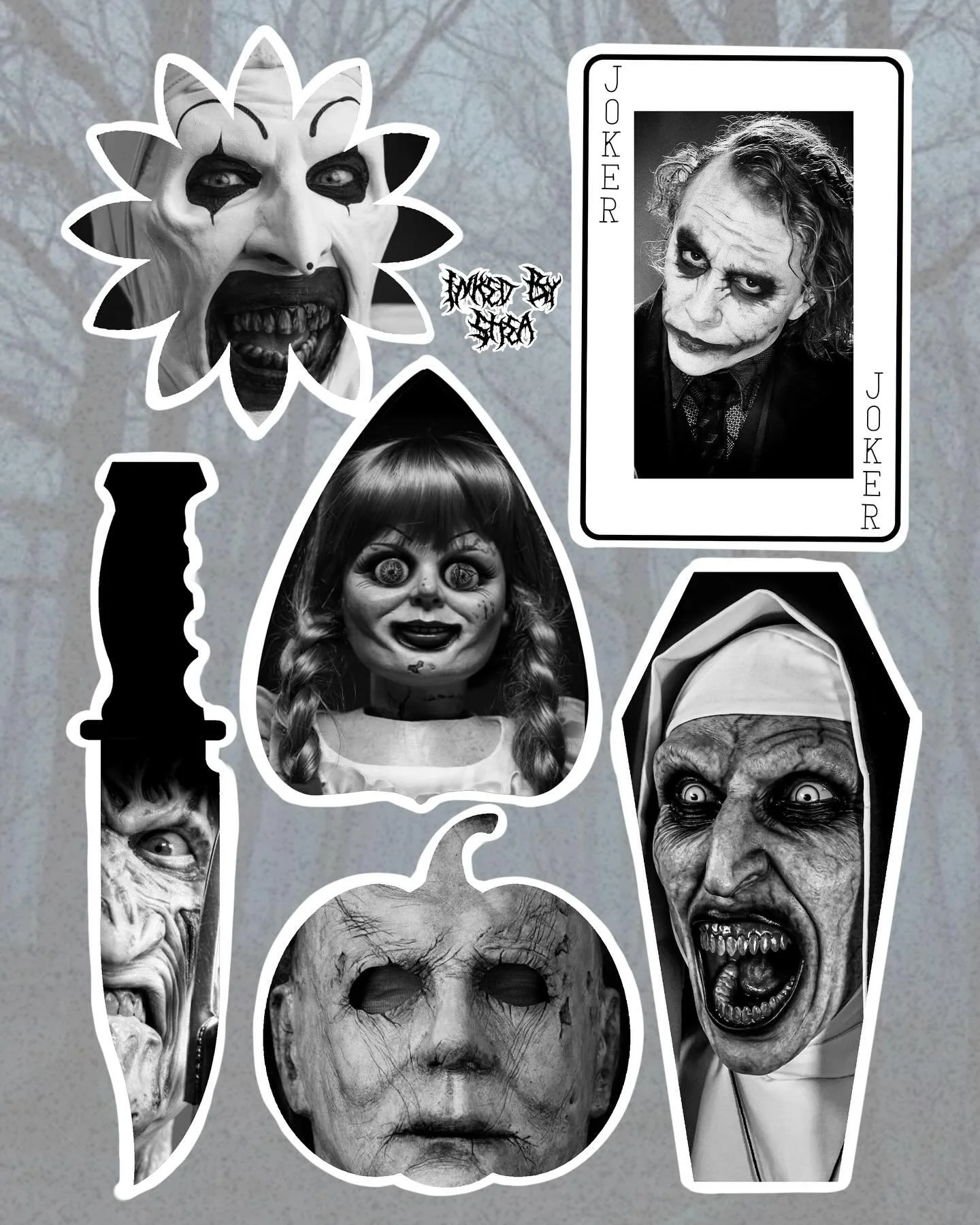 It&rsquo;s almost October&hellip; 🎃👻 So here&rsquo;s the first drop of Halloween flash!
Ranging $200-450 depending on size/design.
 
DM to book/enquire.
@inkwizardstattoo 

#adelaide #adl #femaletattooartist #tattooconnect #tattoodesign #flash #fla