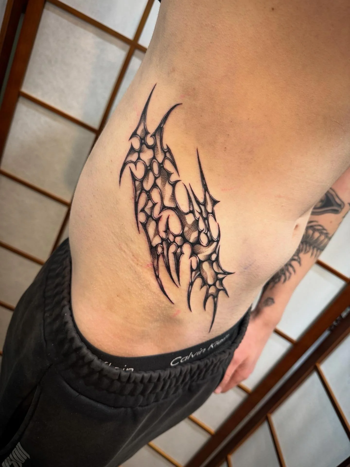 ༺ Another chrome tribal piece for Jacob ༻