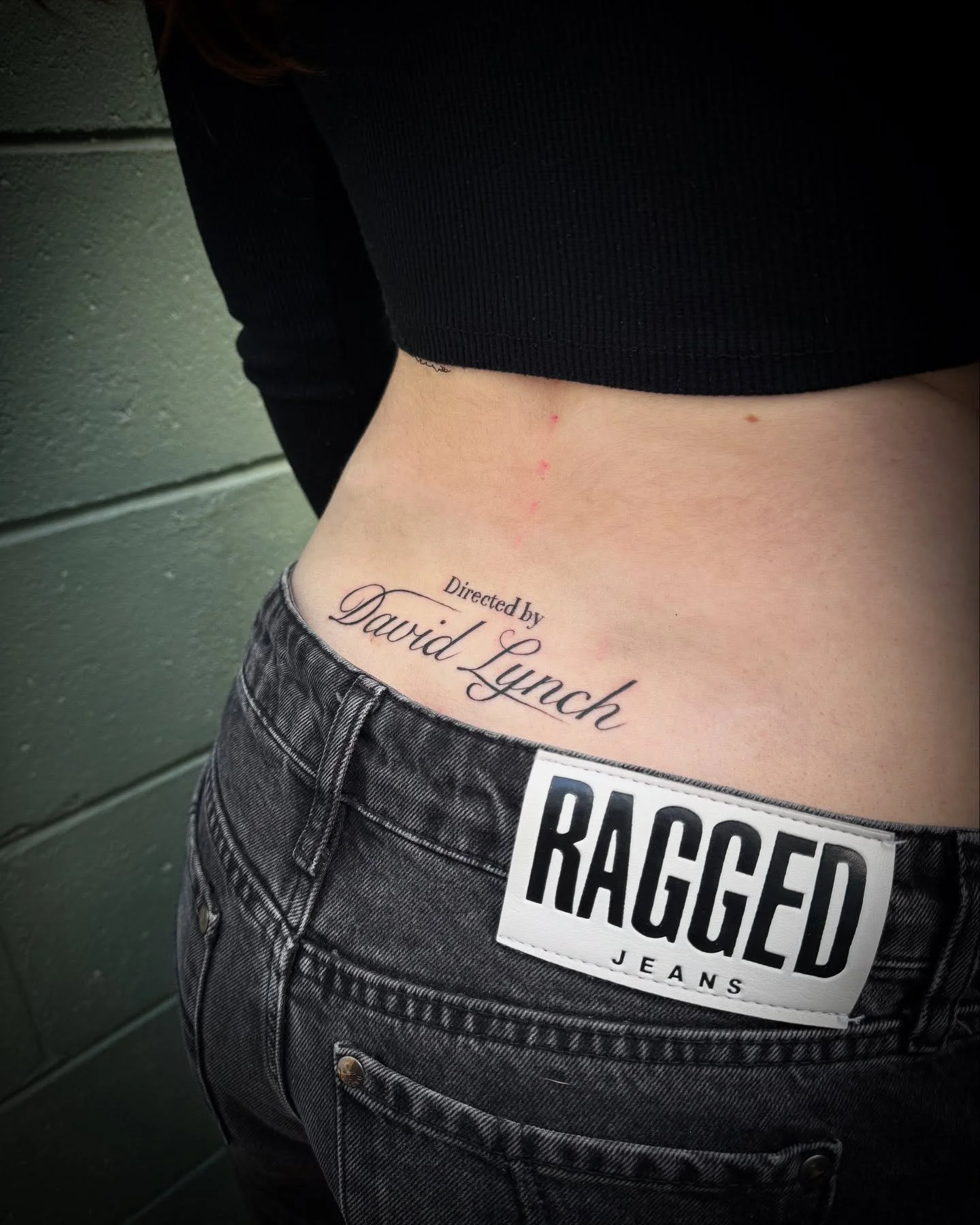 Twin peaks tramp stamp for Yasmin 🩶