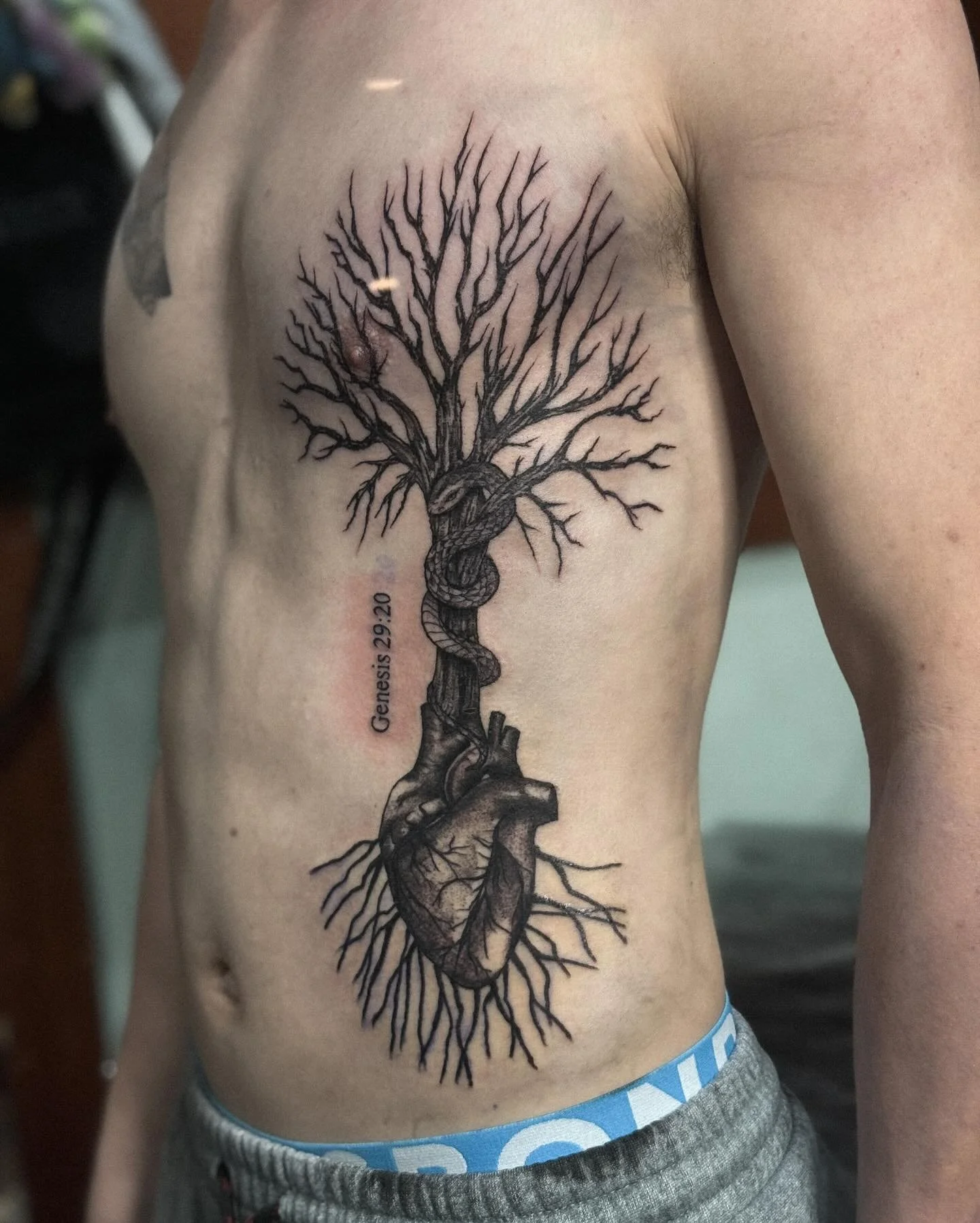 One from a few months ago! 

@inkwizardstattoo 
DM TO BOOK/ENQUIRE

#torsotattoo #adelaidetattoos #femaletattooartist