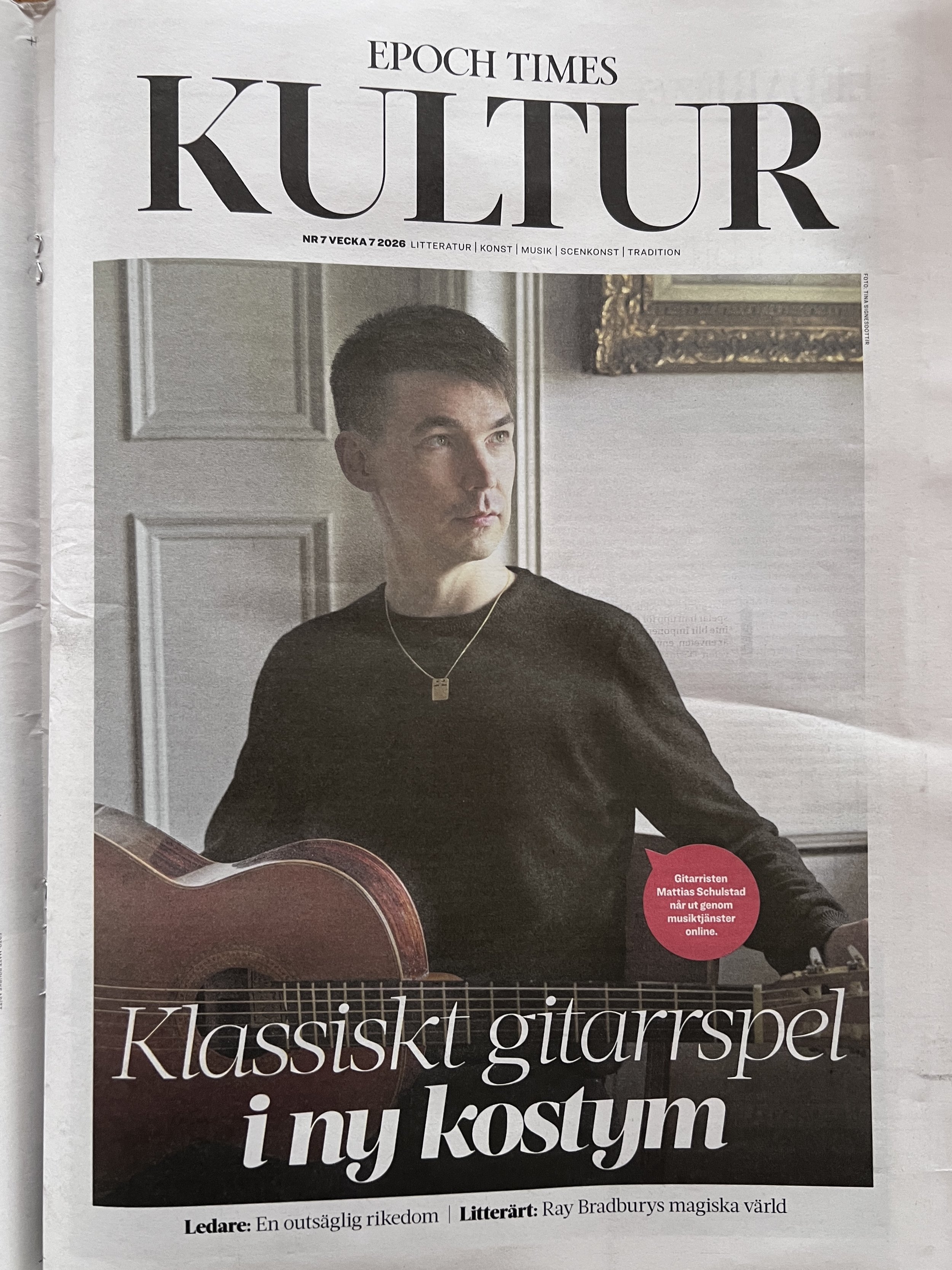 Feature in Svenska Epoch Times