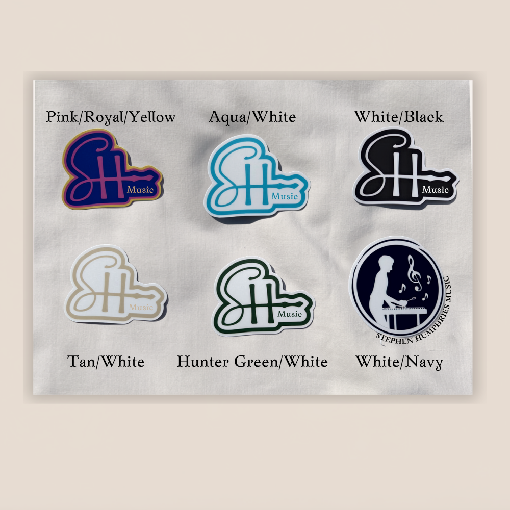 SH Music 3" Vinyl Stickers