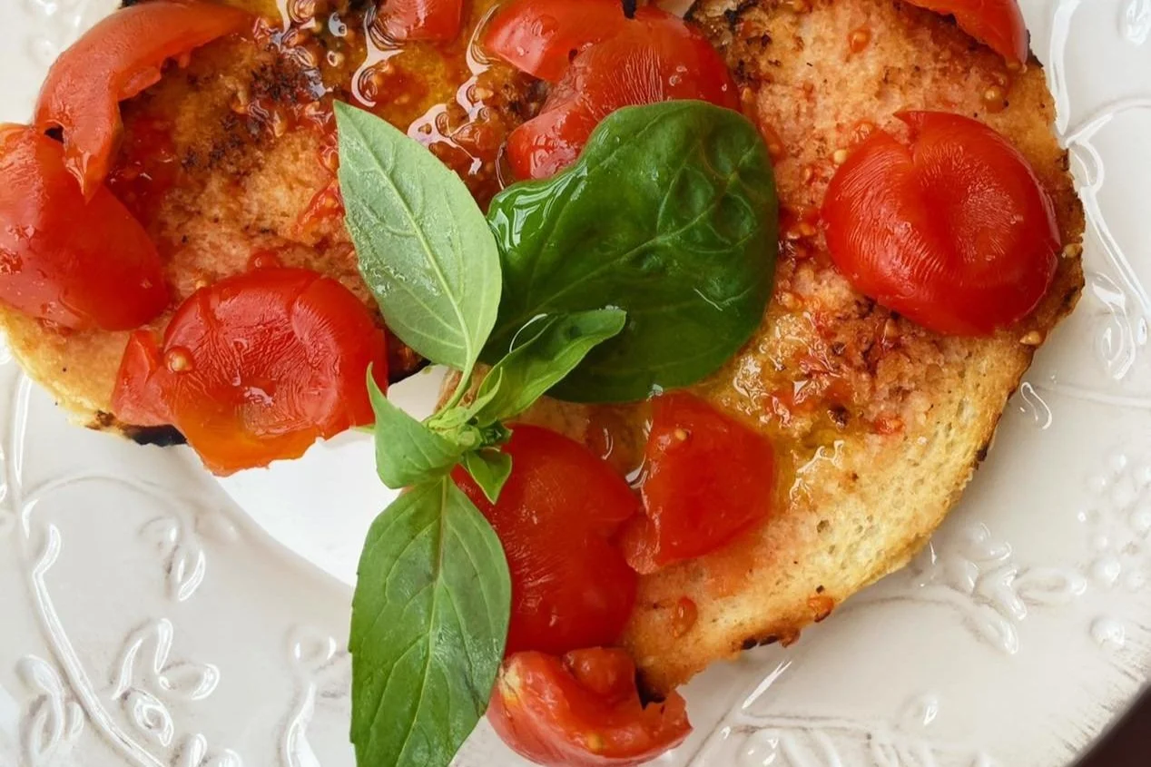 Montenero d'Orcia: Rosina's crushed tomatoes