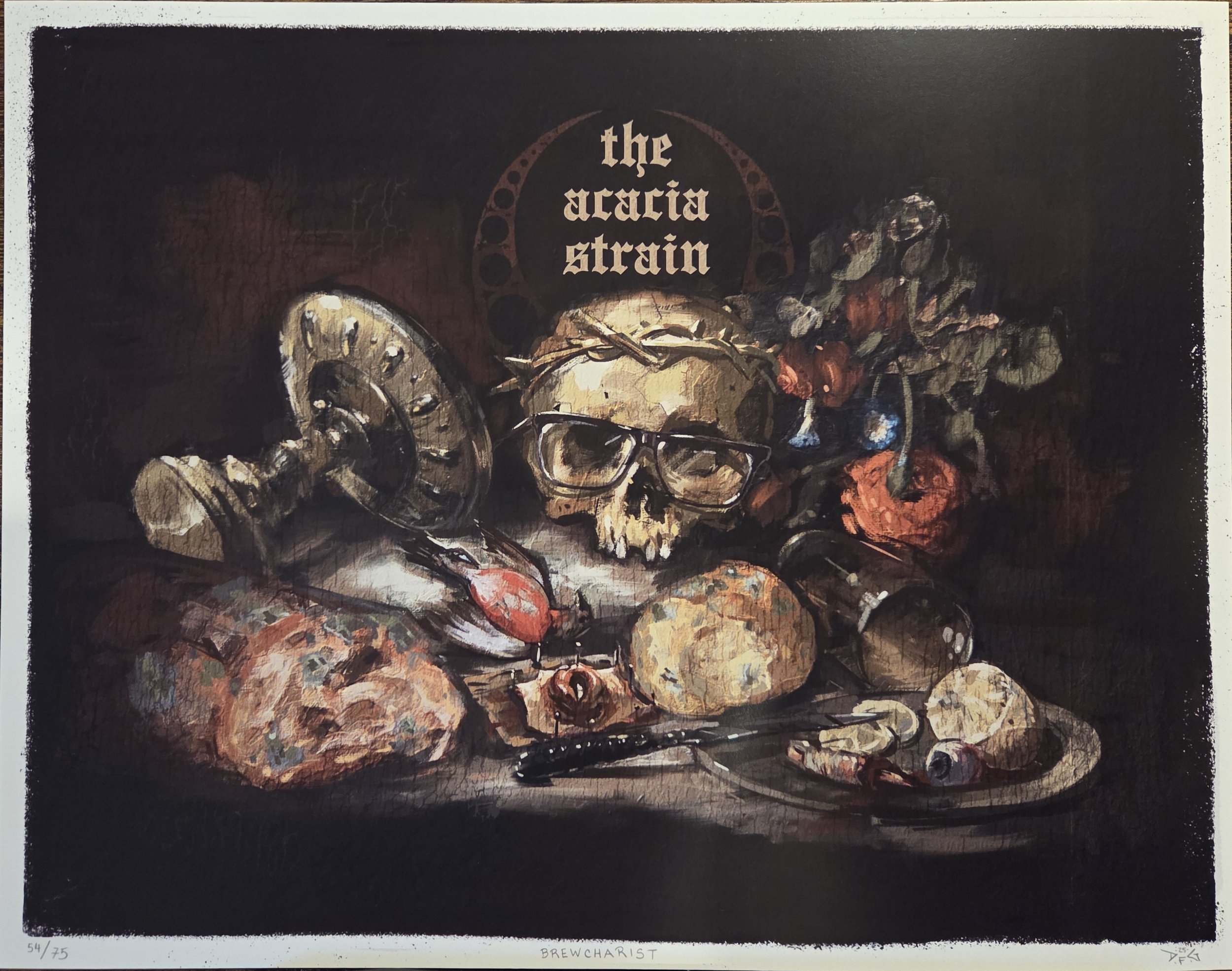 Acacia Strain Limited Edition Signed Prints