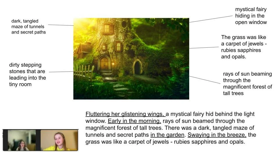 writing work example