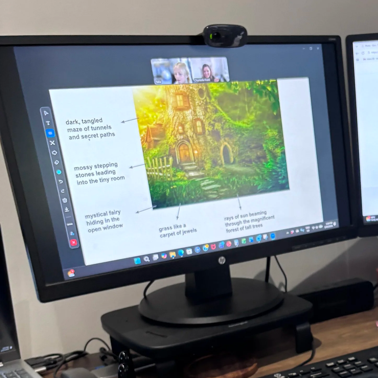 tutoring session in progress