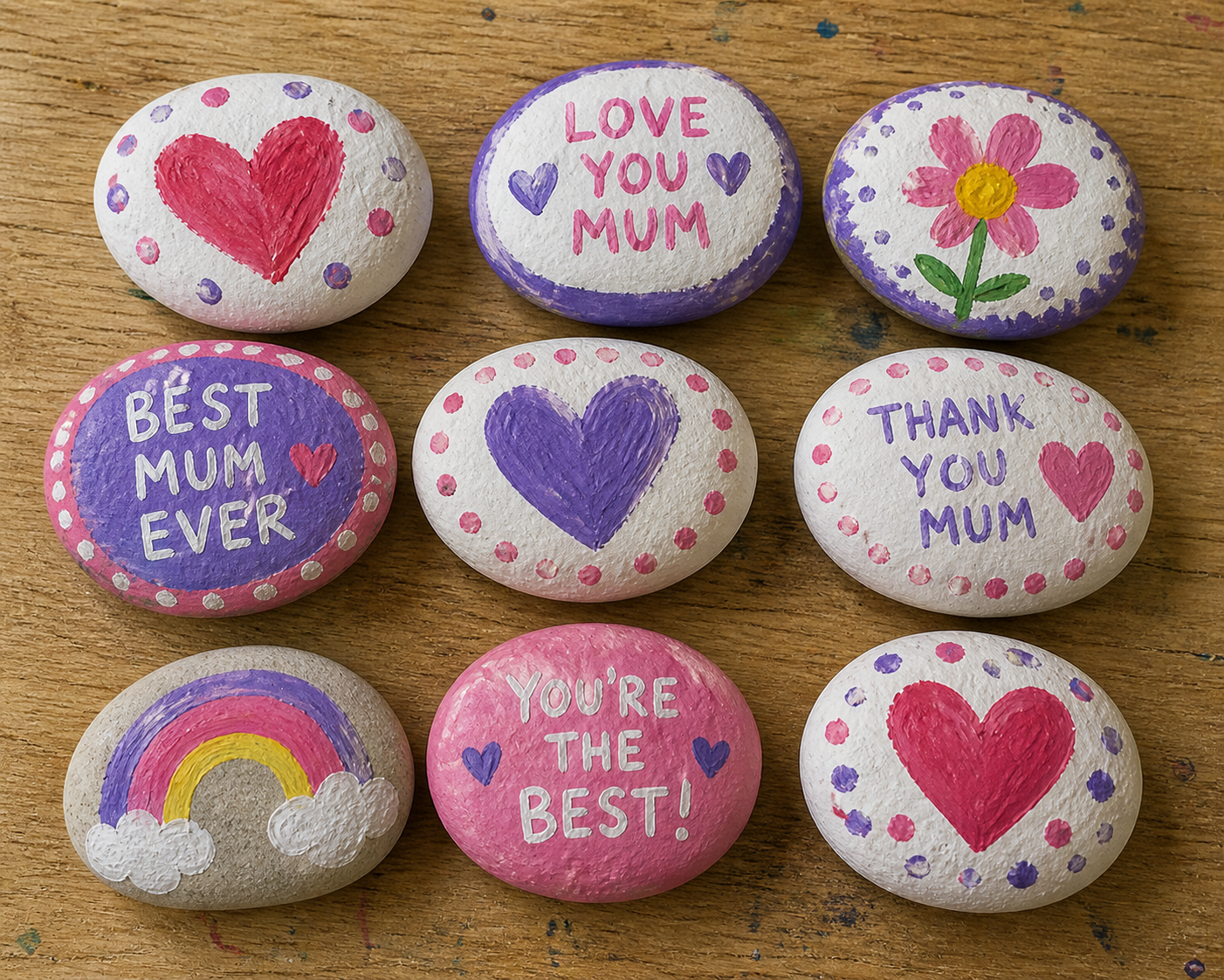 painted rock gift
