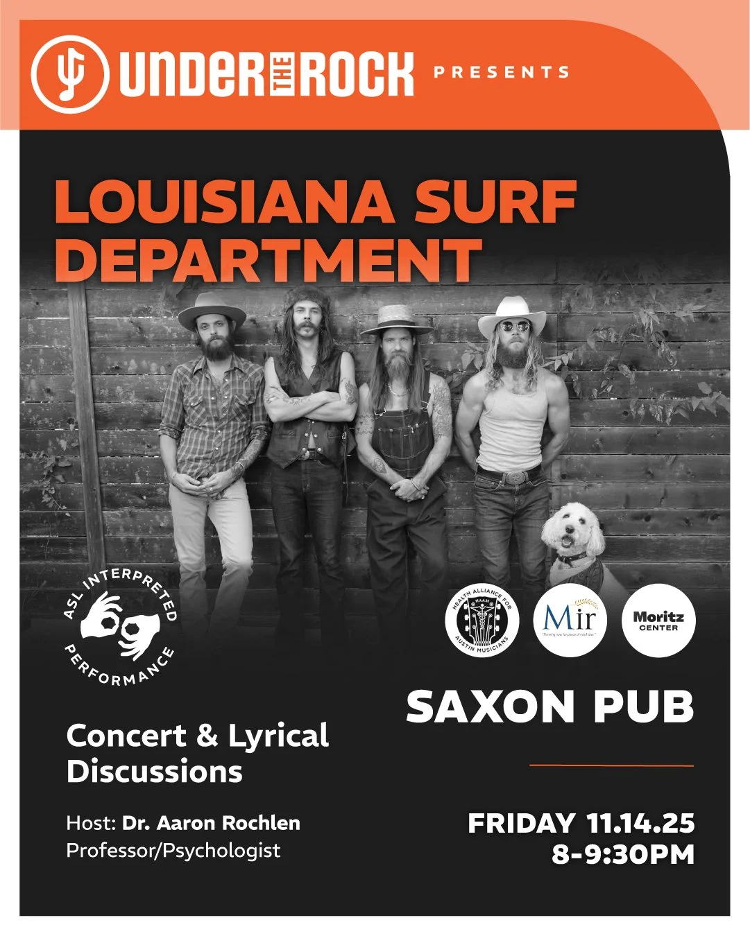 Under The Rock presents: Louisiana Surf Department