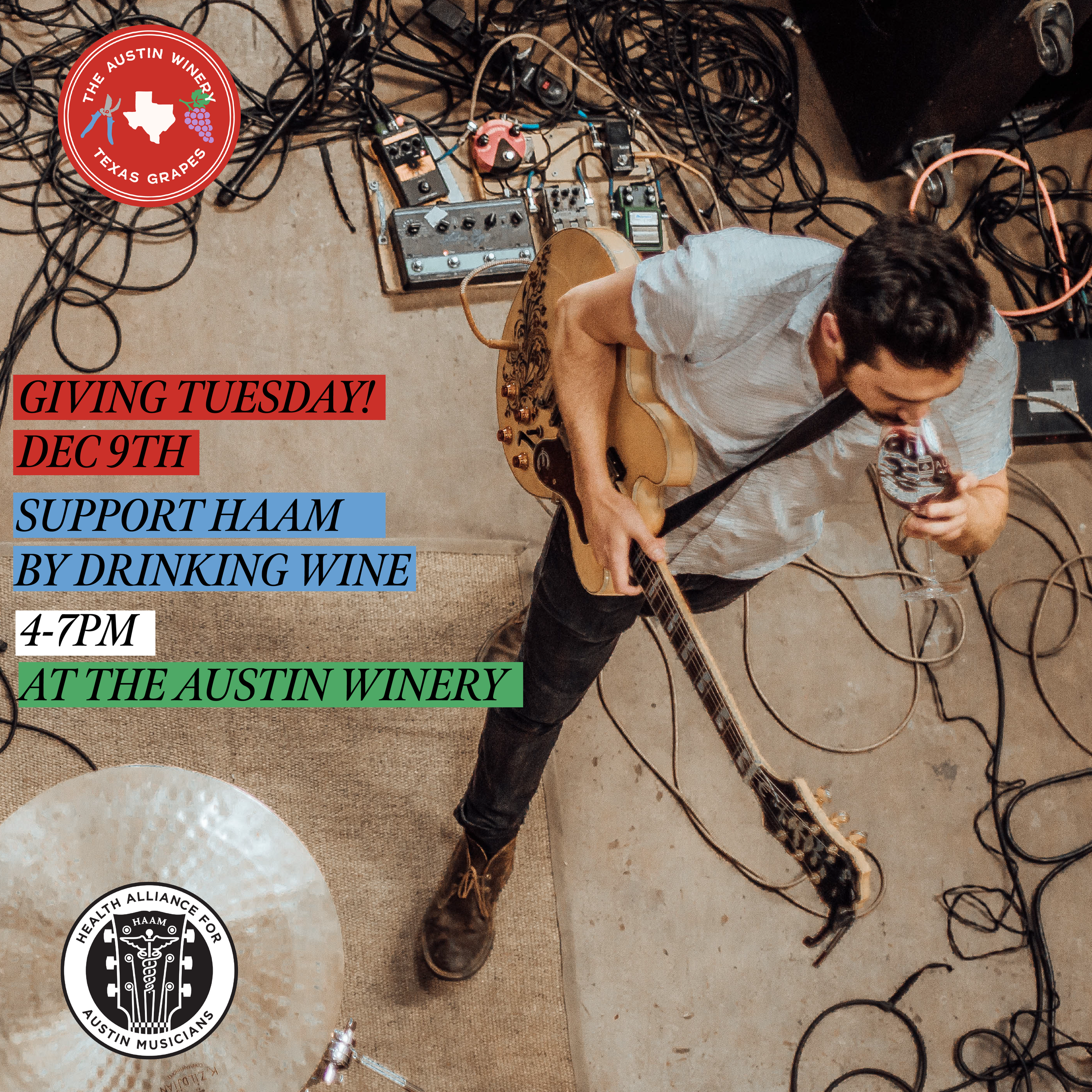 Giving Tuesday at The Austin Winery