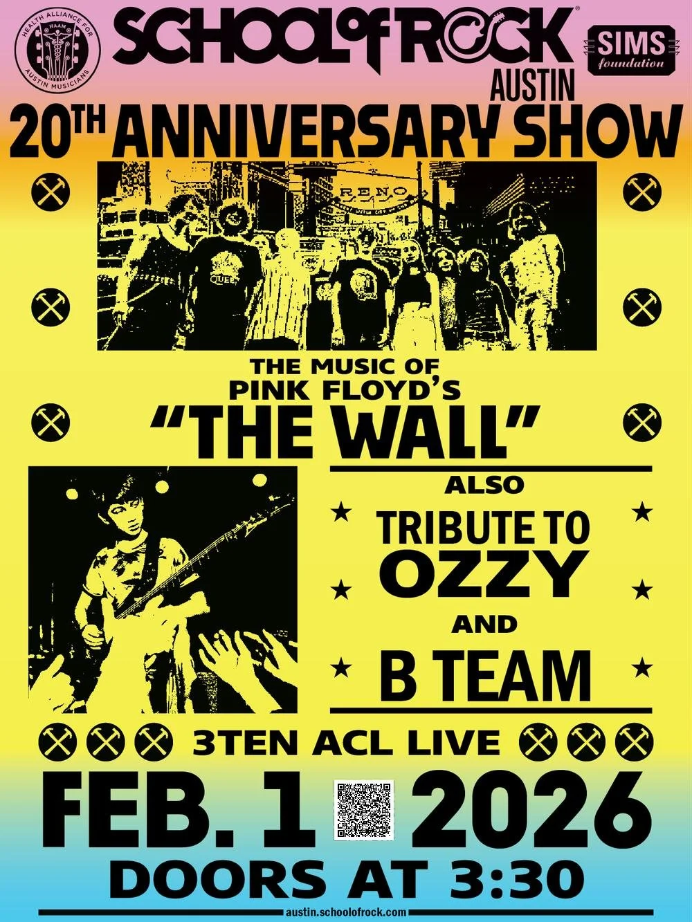 School of Rock Austin’s 20th Anniversary Show