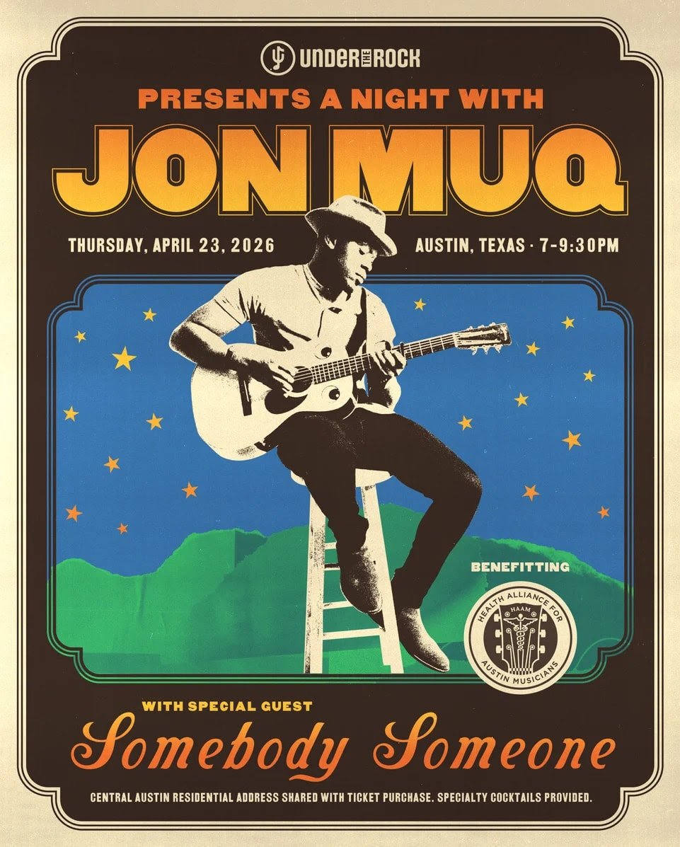 Under The Rock presents: Jon Muq with Somebody Someone