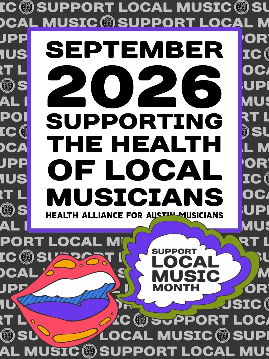 September is officially Support Local Music Month in Austin! This month-long celebration honors the incredible musicians and visionaries who craft the unique soundtrack of our city.

Support Local Music Month is more than a celebration&mdash;it is a 