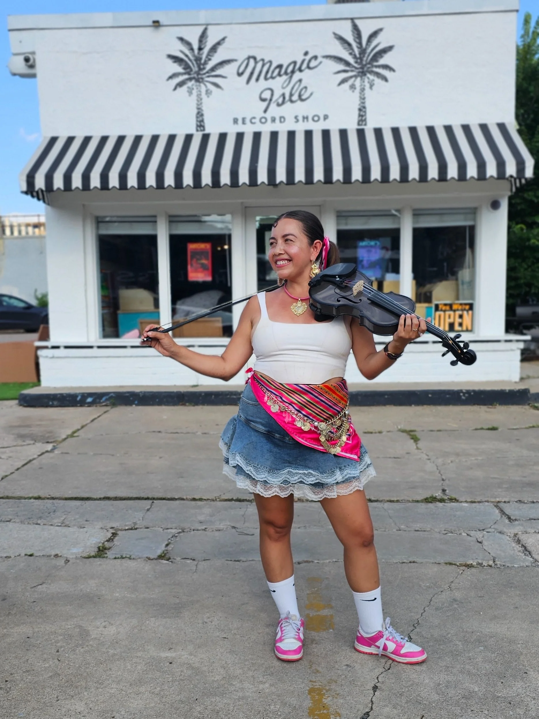 Andrea Daniela&rsquo;s debut album is called Mariachi Mestiza Mala. Each word reclaims something powerful. Mariachi: a centuries-old tradition she&rsquo;s rewriting the rules of. Mestiza: a word once used to diminish, now worn with pride. Mala: &ldqu