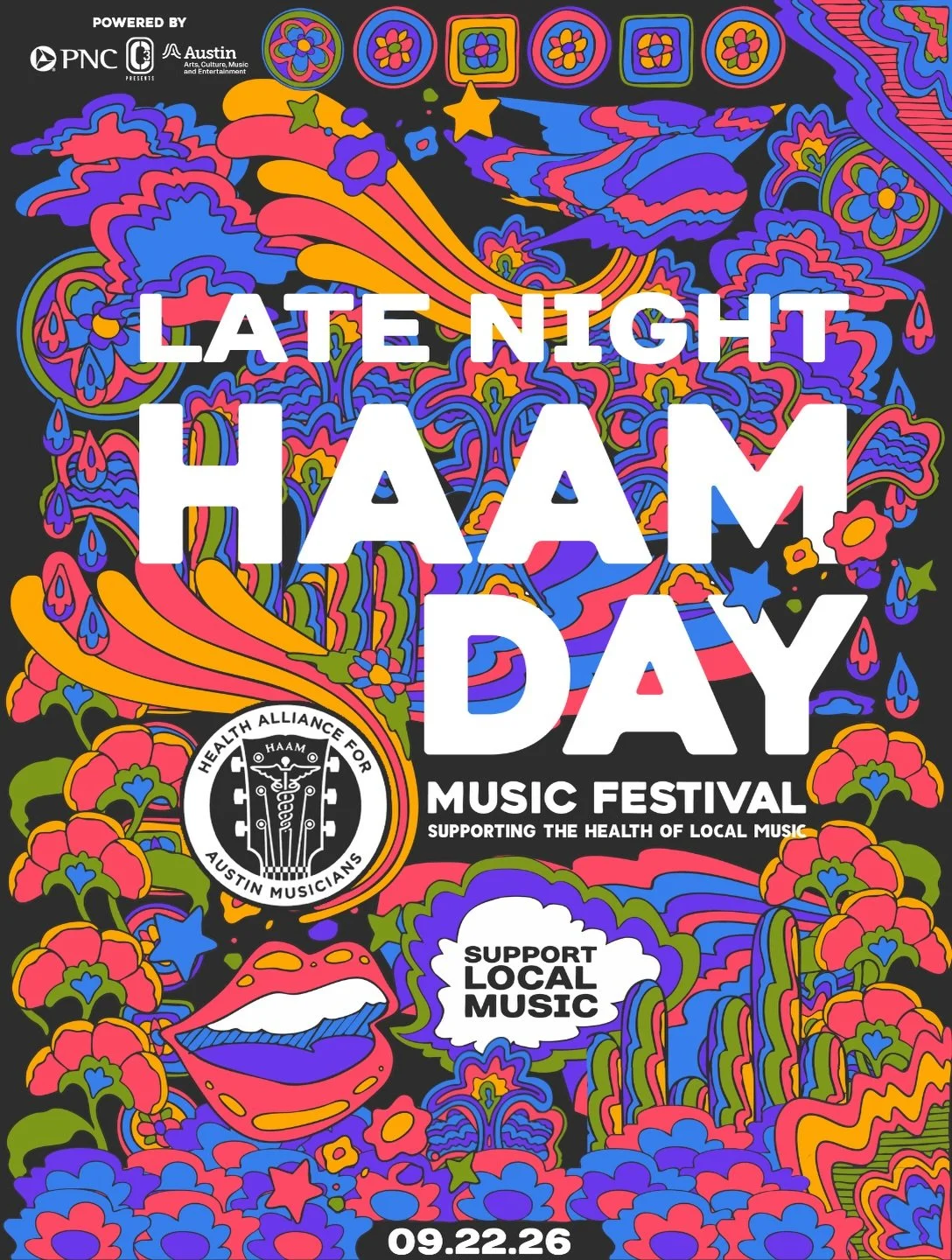 HAAM Day Music Festival is STILL GOING STRONG! 💪

Continue supporting local music by visiting our Super Fan businesses tonight! Every note listened to, every drink, bite, and purchase helps us provide vital, affordable healthcare to thousands of Cen
