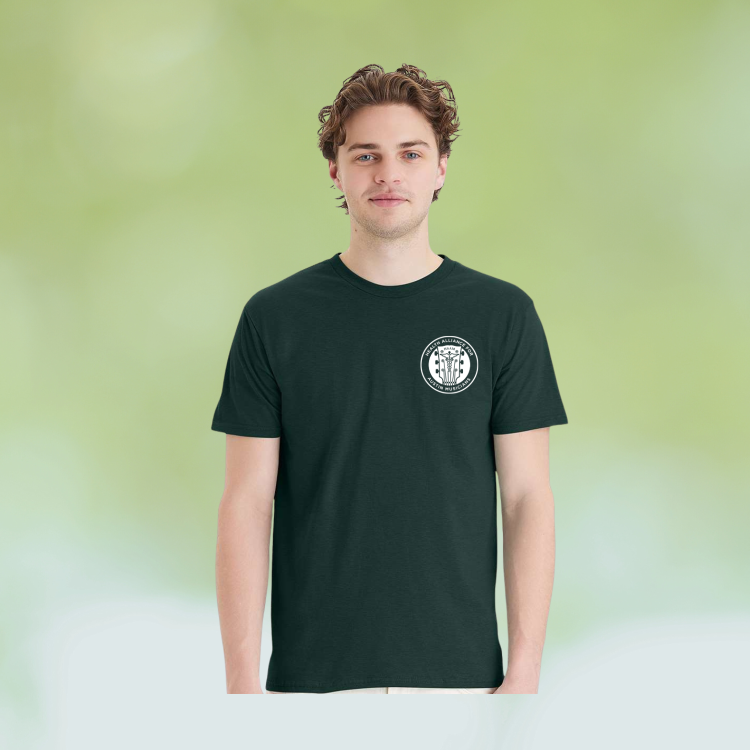 Dark Green HAAM Tee
