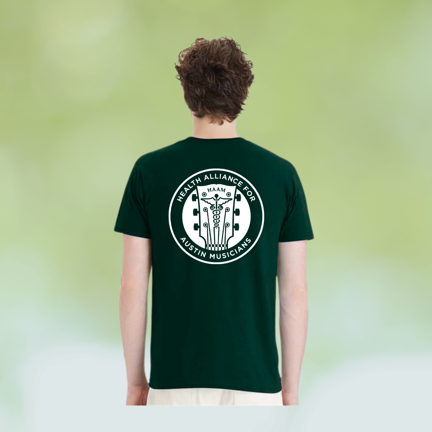 Green HAAM Tee - back.png