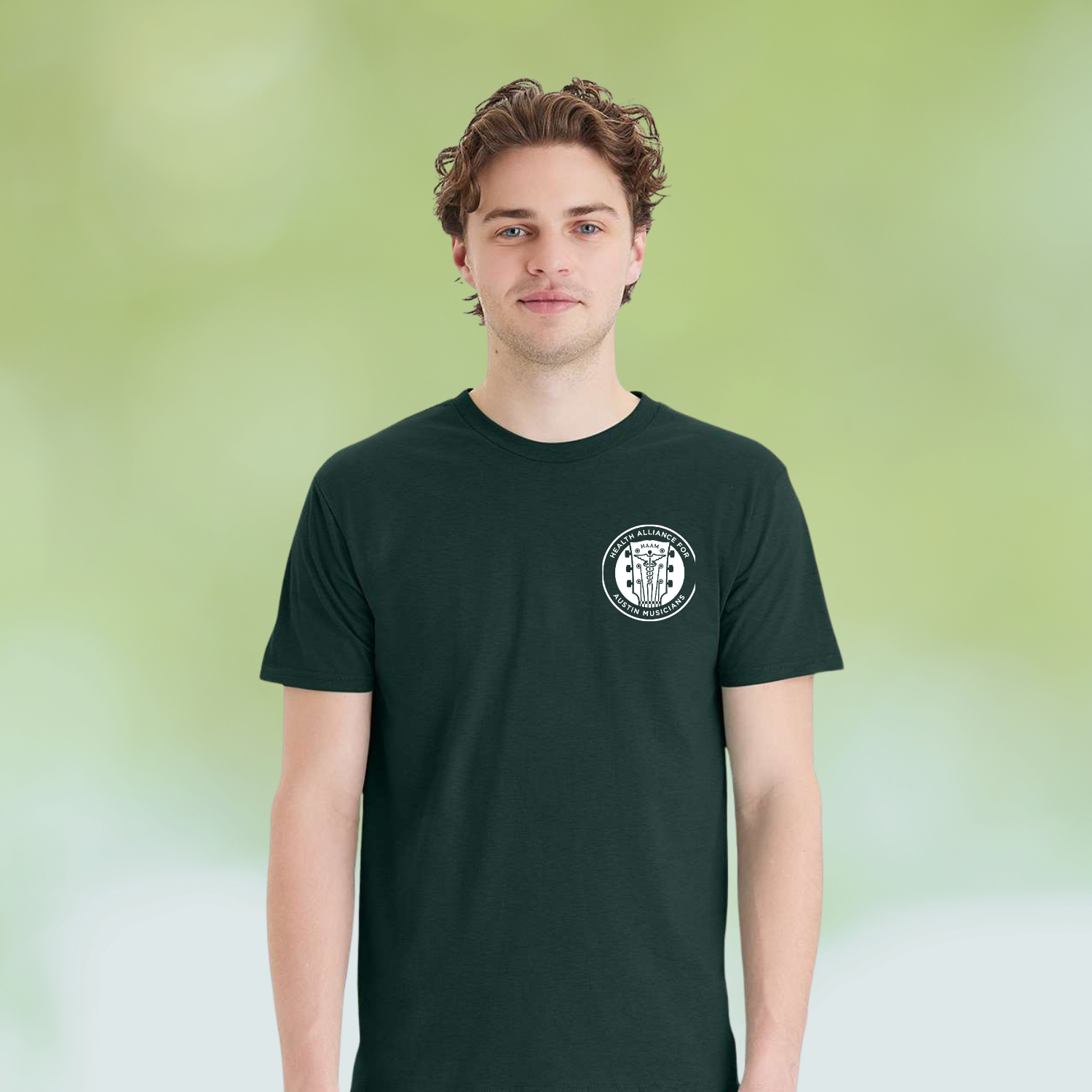 Dark Green HAAM Tee