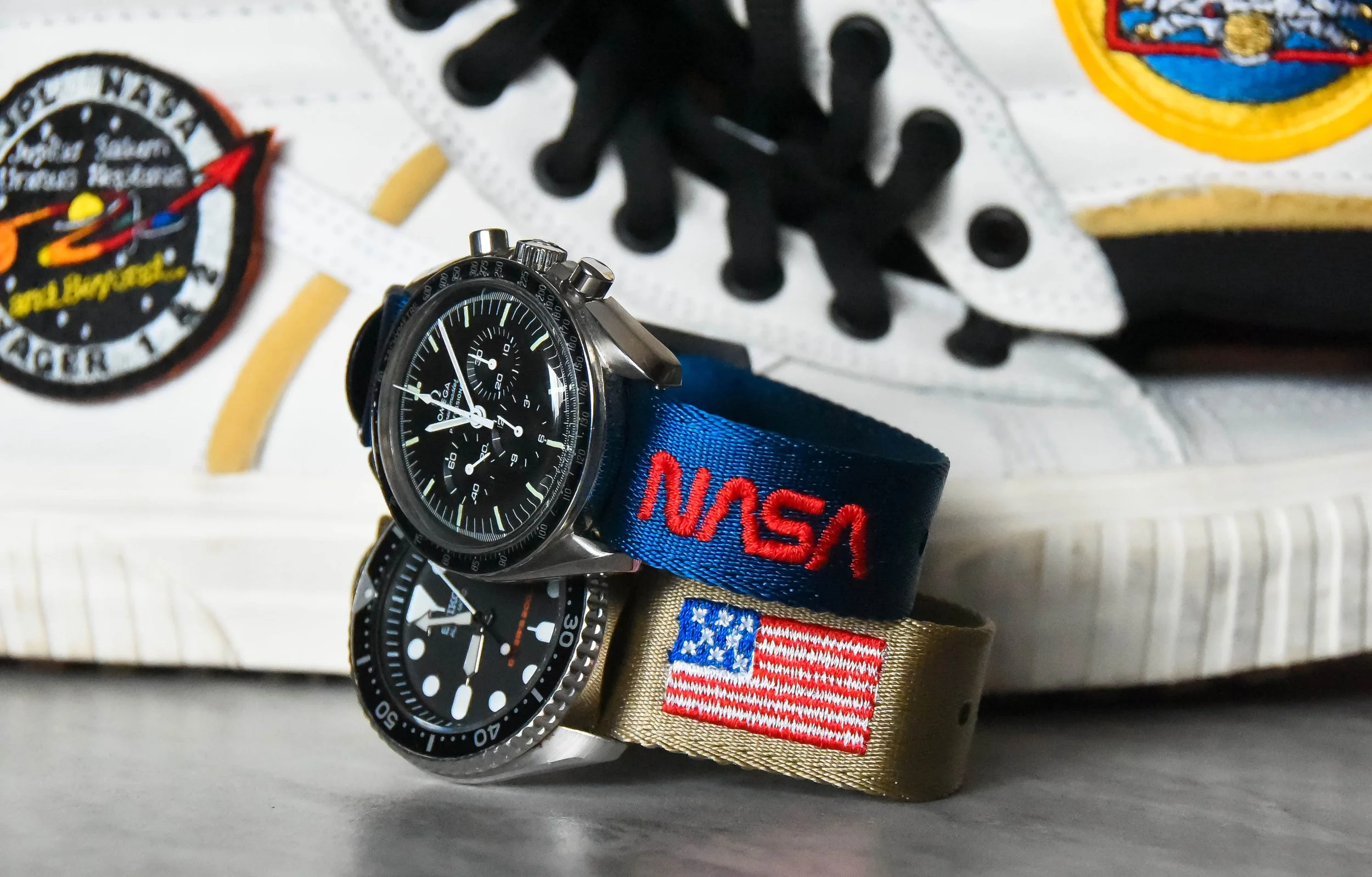 20mm Nasa Watch Strap THE IVA STRAP