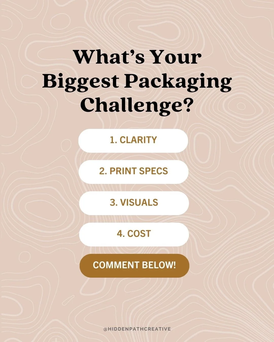 What&rsquo;s your biggest packaging challenge right now? Design clarity? Print specs? Standing out on shelves? Drop it below &mdash; I&rsquo;ll reply with insight.⁣
⁣
#packagingdesign ⁣
#packagingdesignservices⁣
#packagingdesigns ⁣
#designstrategy⁣
#